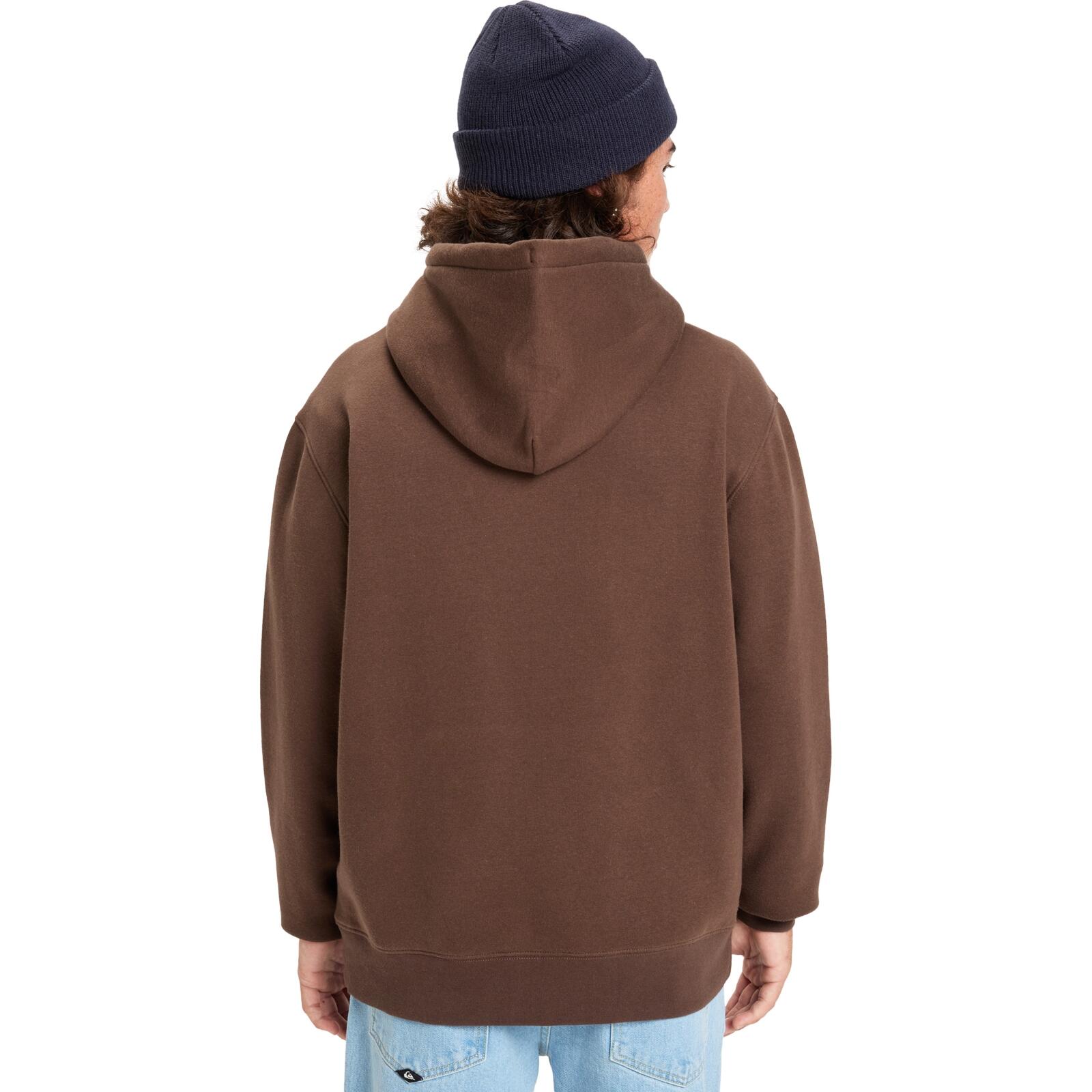 Sweatshirt Quiksilver modelo EQYFT05159-CHOCOLATE para homem 5/7