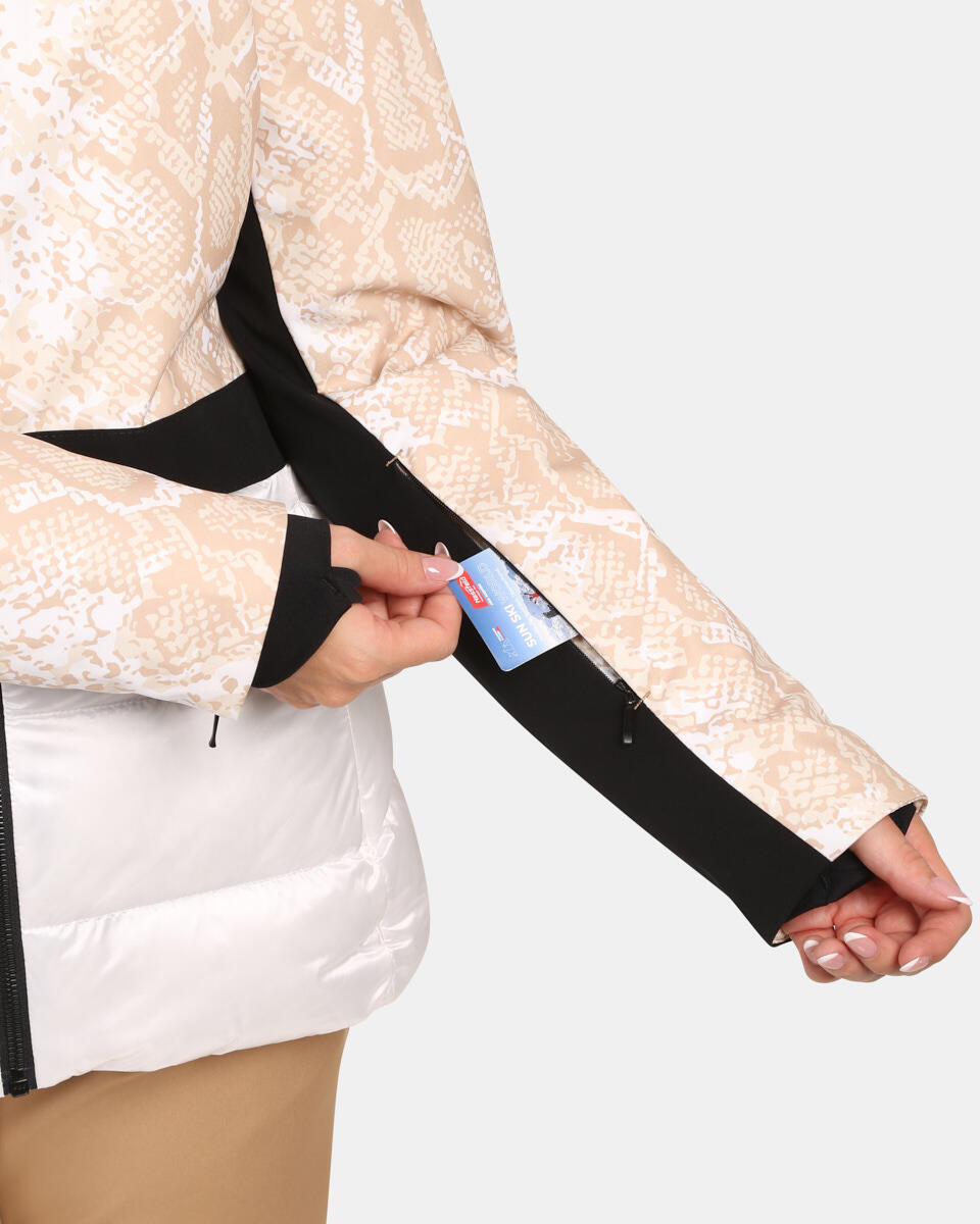 Chaqueta de esquí con calefacción integrada para mujer Kilpi LENA-W 5/7