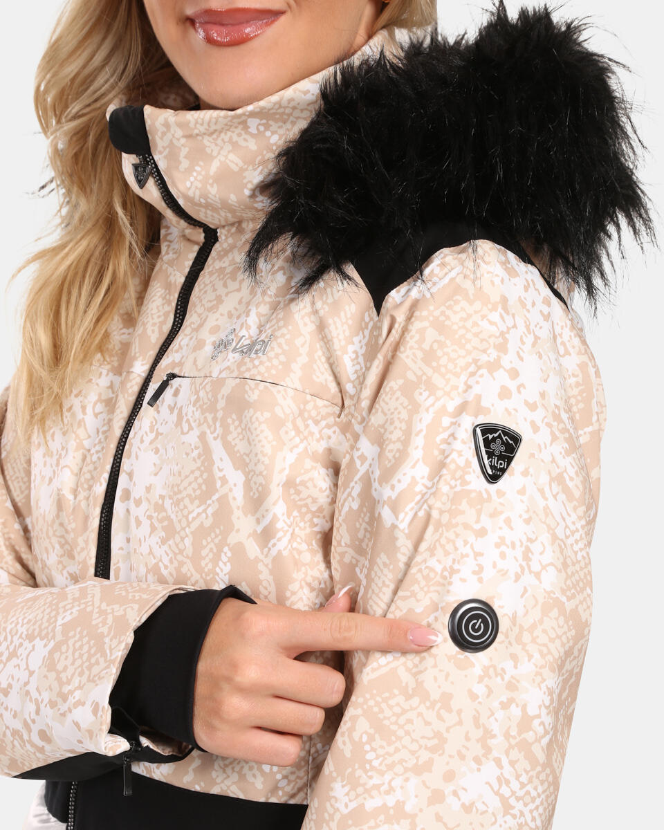 Chaqueta de esquí con calefacción integrada para mujer Kilpi LENA-W 4/7