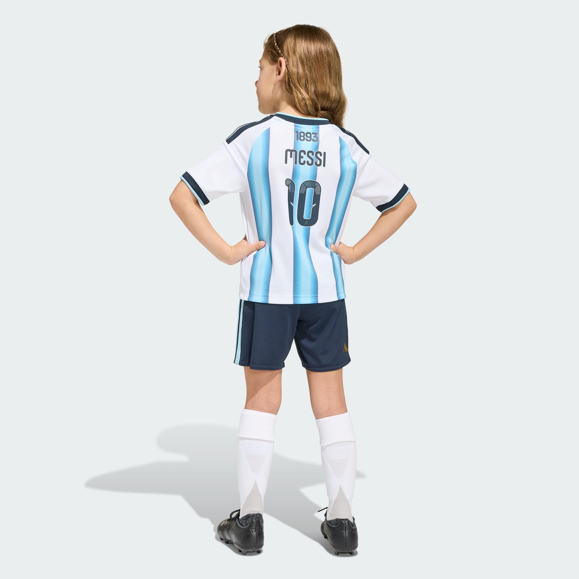 Argentina 26 Messi Home Kids Set 3/6
