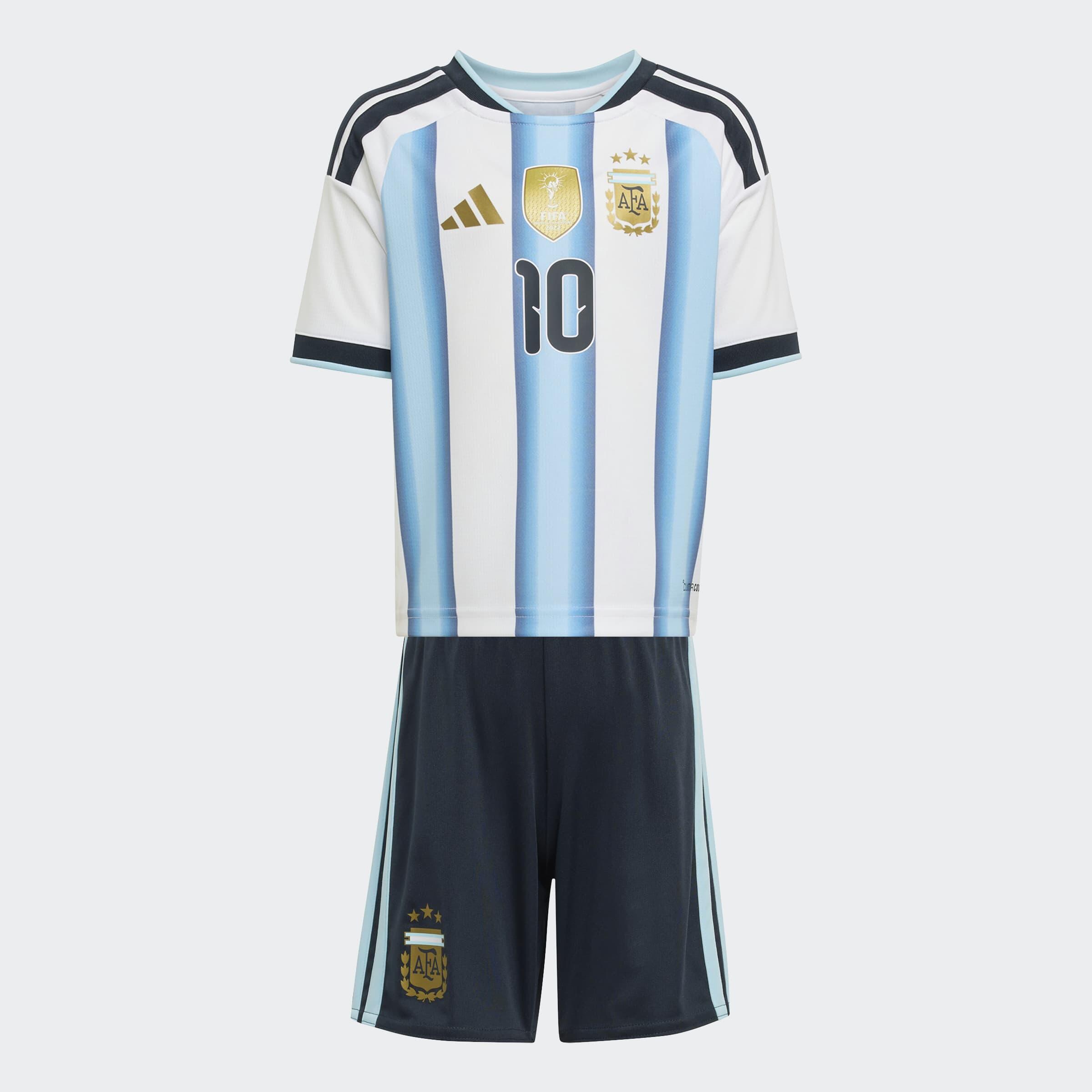 Argentina 26 Messi Home Kids Set 6/6