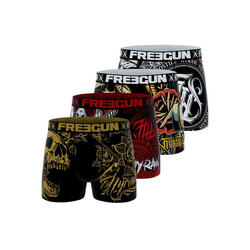 Lot de 4 boxers homme Hyraw