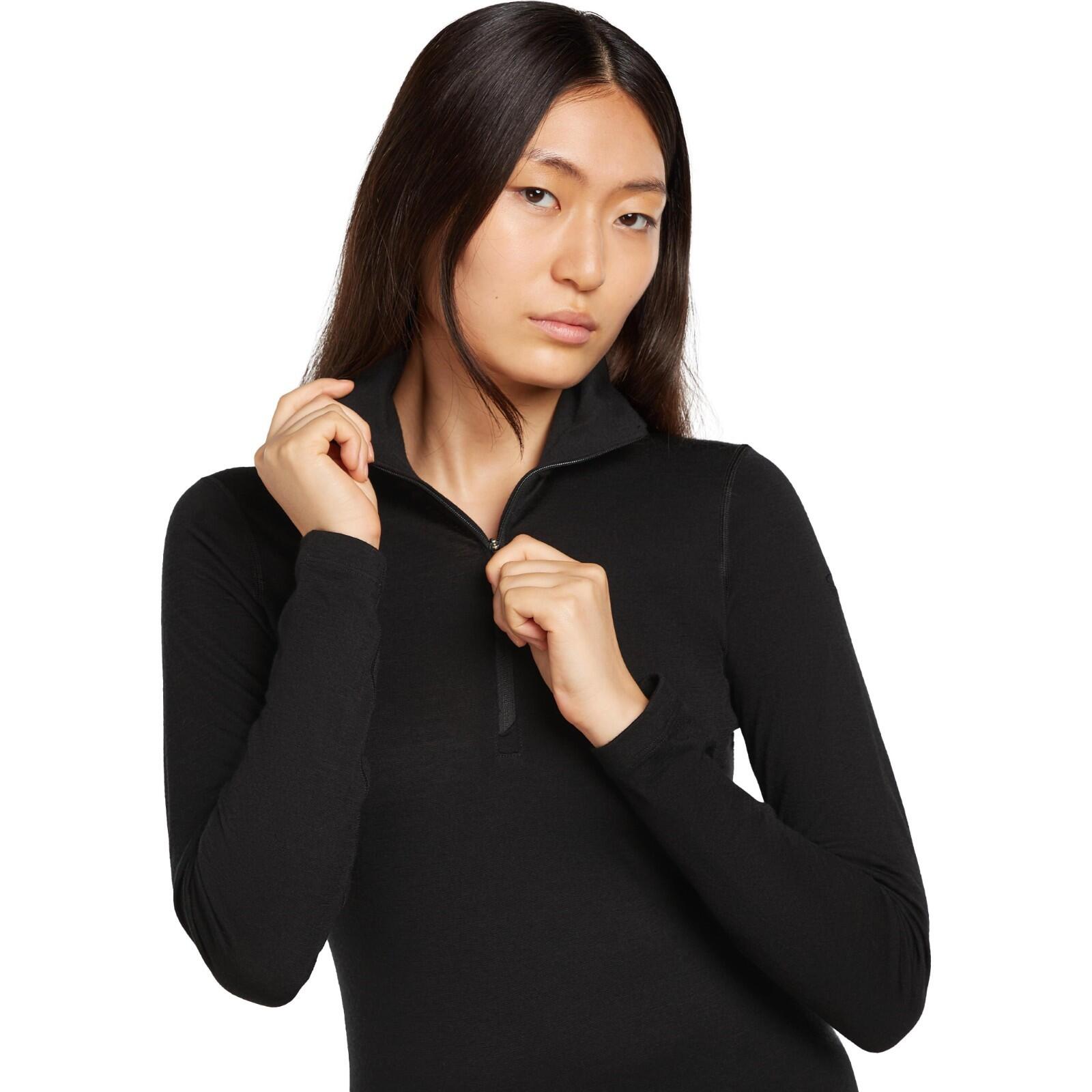 Felpa termica da donna Icebreaker 200 Oasis Half Zip 6/7