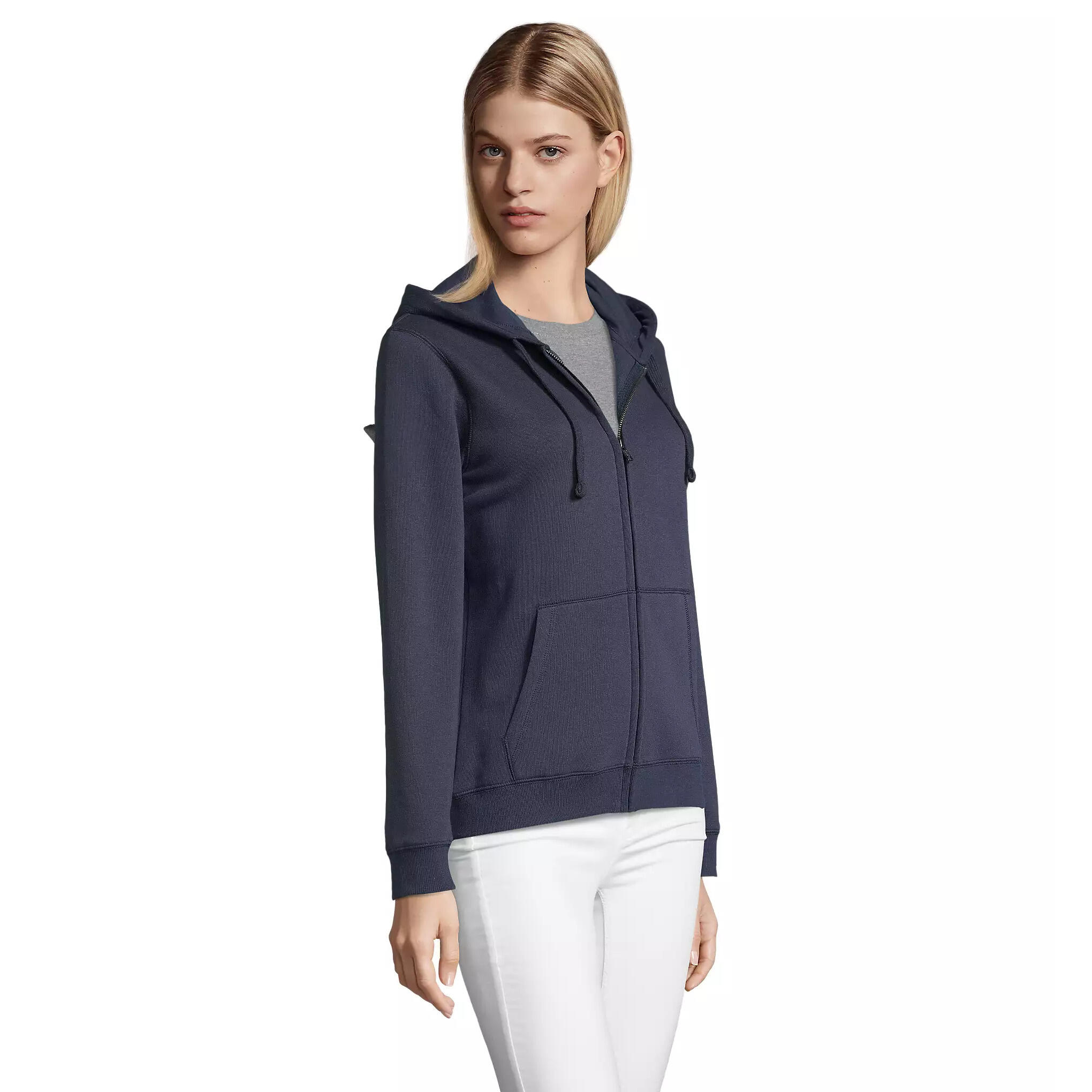 Sweatshirt mit Reißverschluss, Damen Sol's Spike 3/3