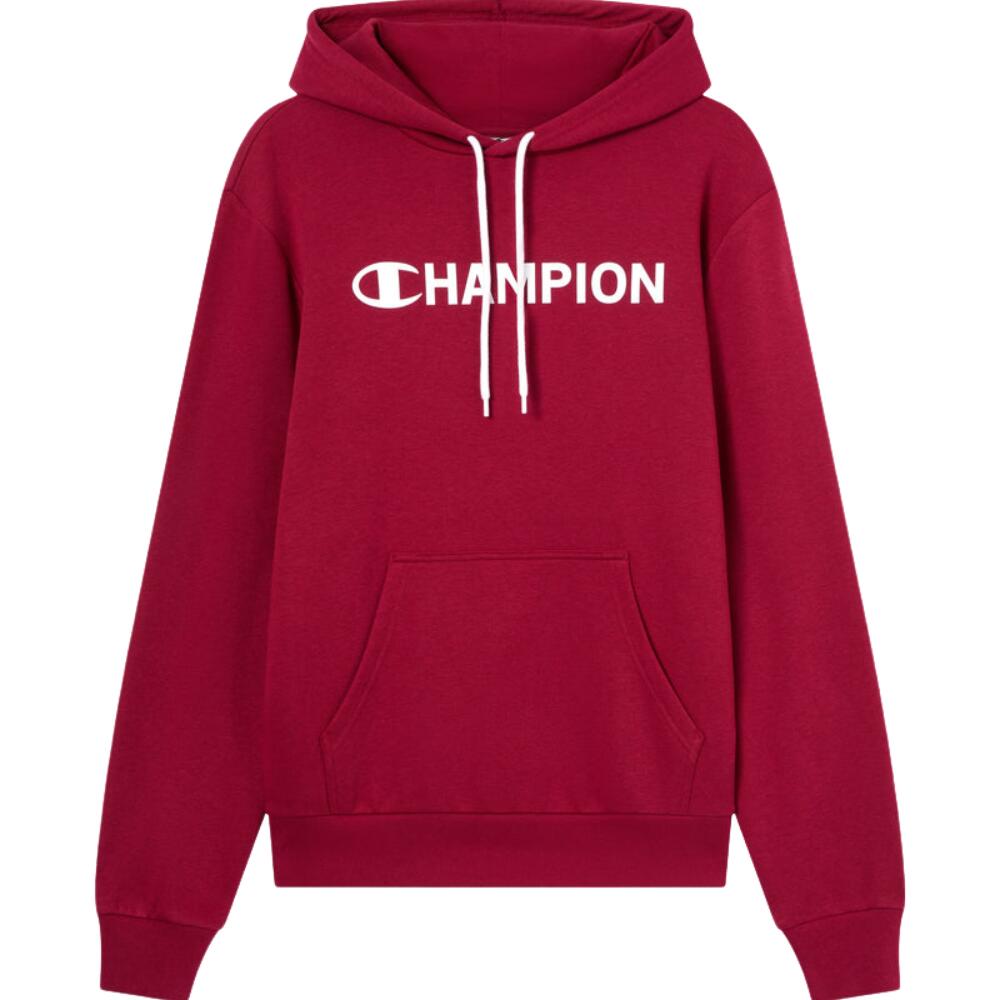 CHAMPION 221647 RS525 Vermelho – Camisola com capuz para homem e gráfico no peit 4/4