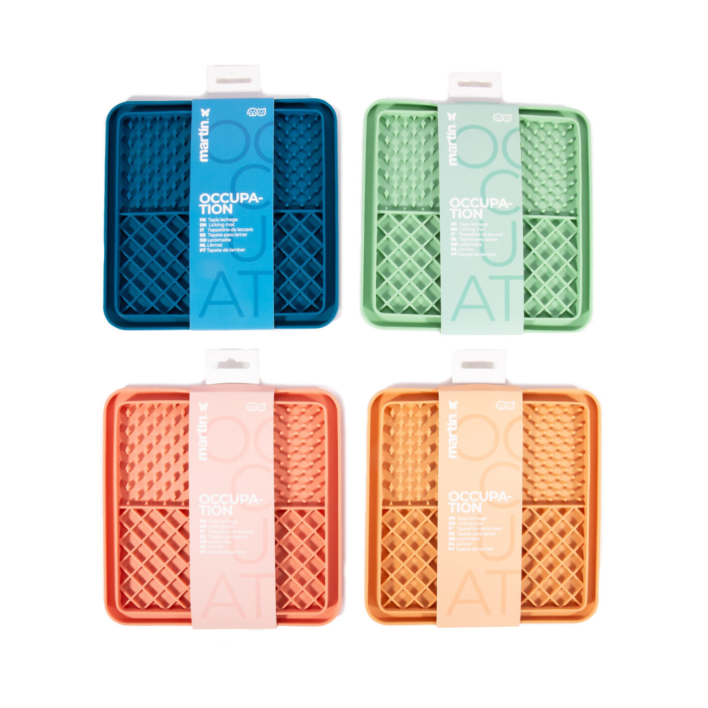 Tapis de léchage silicone Martin Sellier Trio 5/5