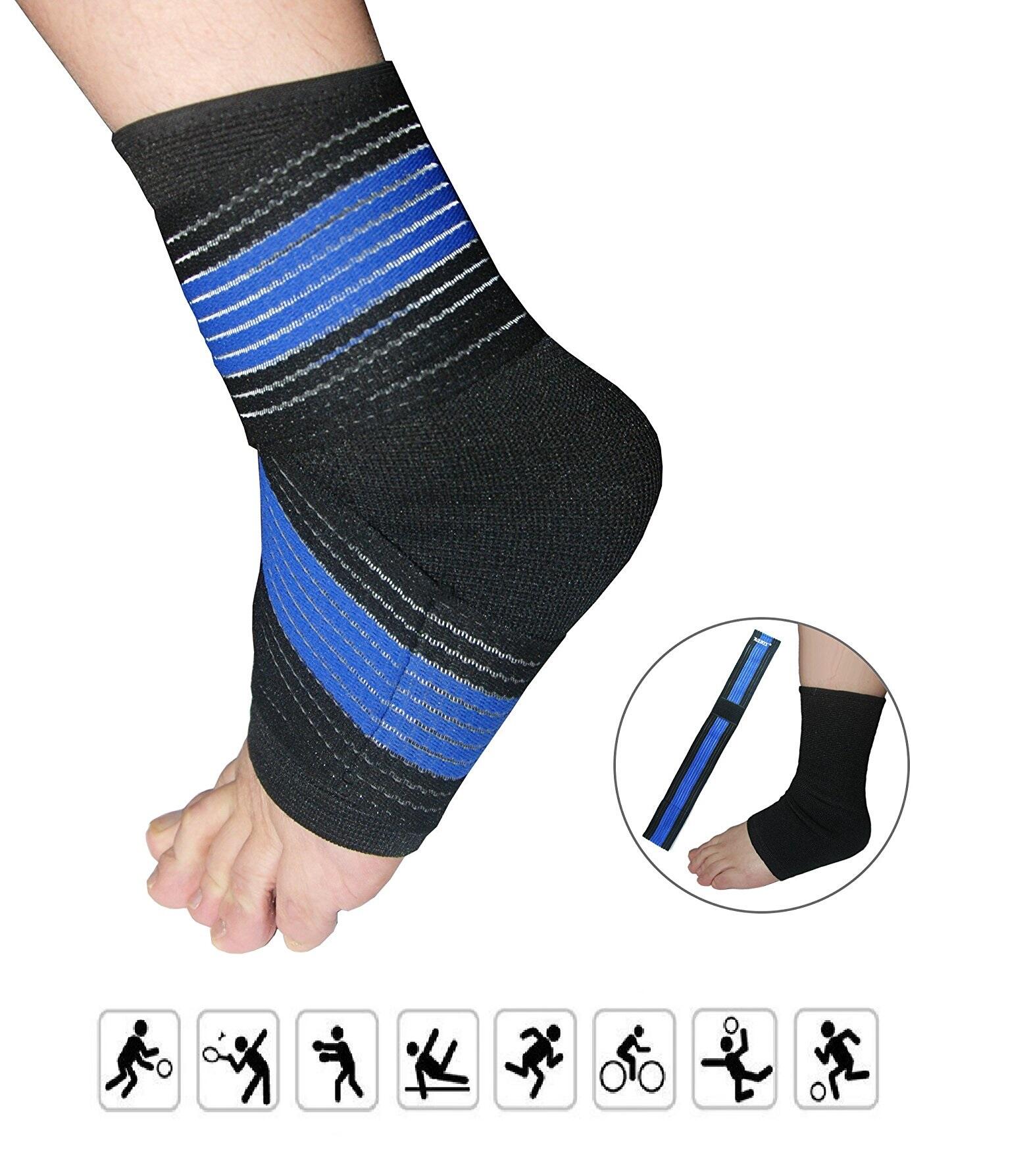 Fascia sportiva caviglia: protezione, distorsione, stabilizzazione, compressione 3/7