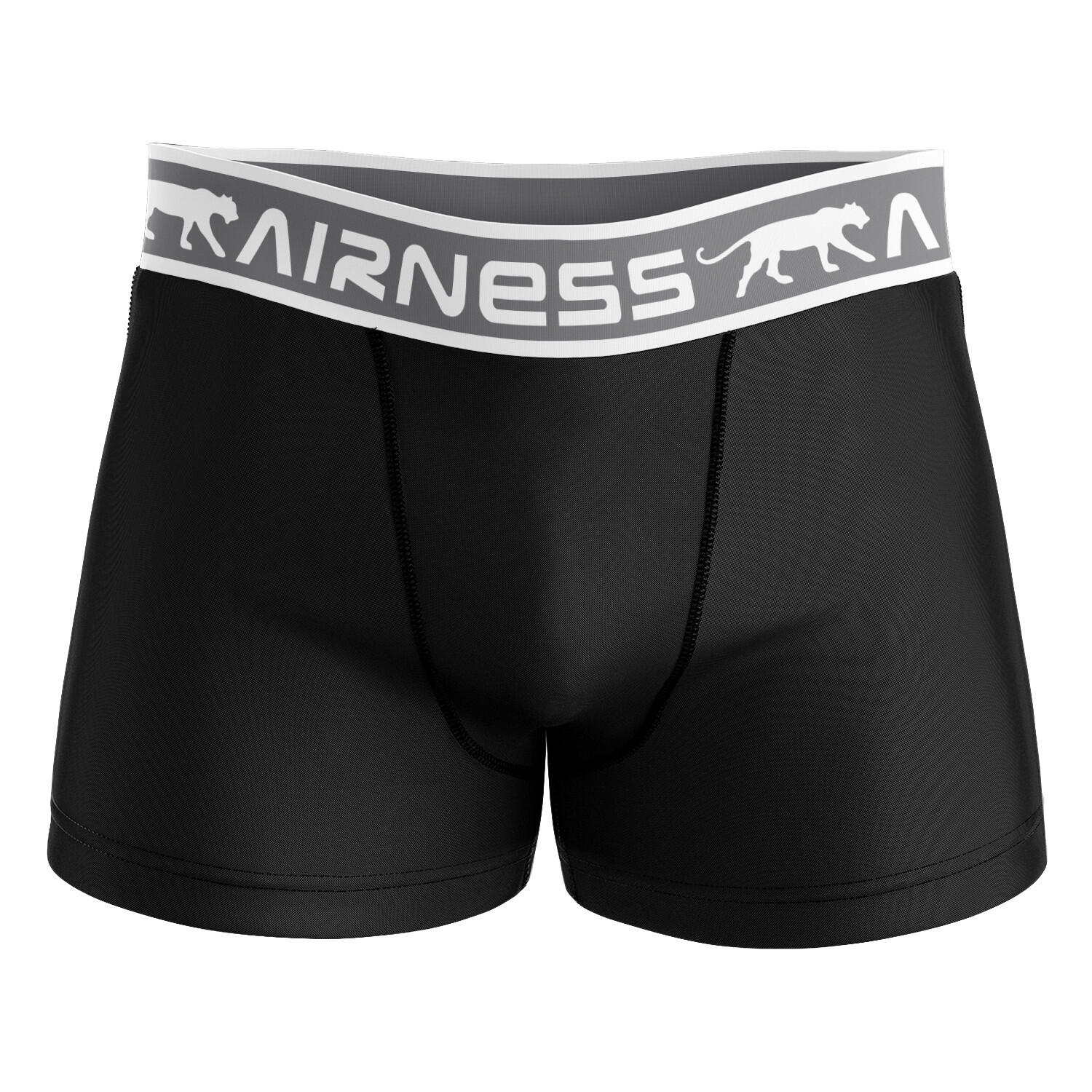 AIRNESS Lot de 3 boxers homme en coton Starter 4/5