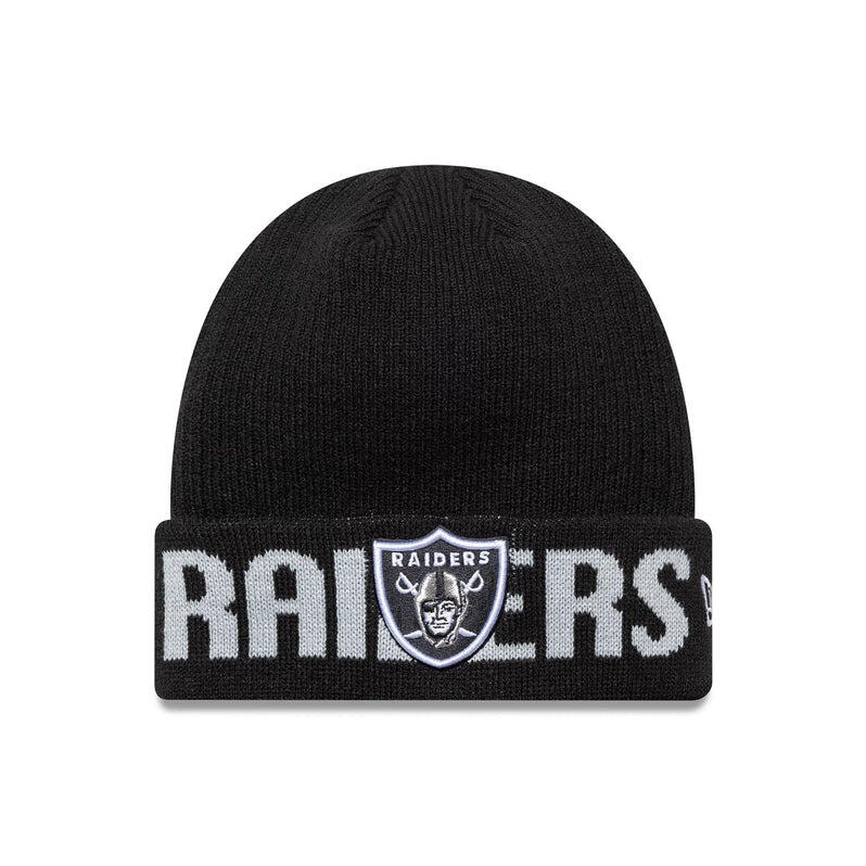 New Era KNIT MEDIUM Beanie-Black