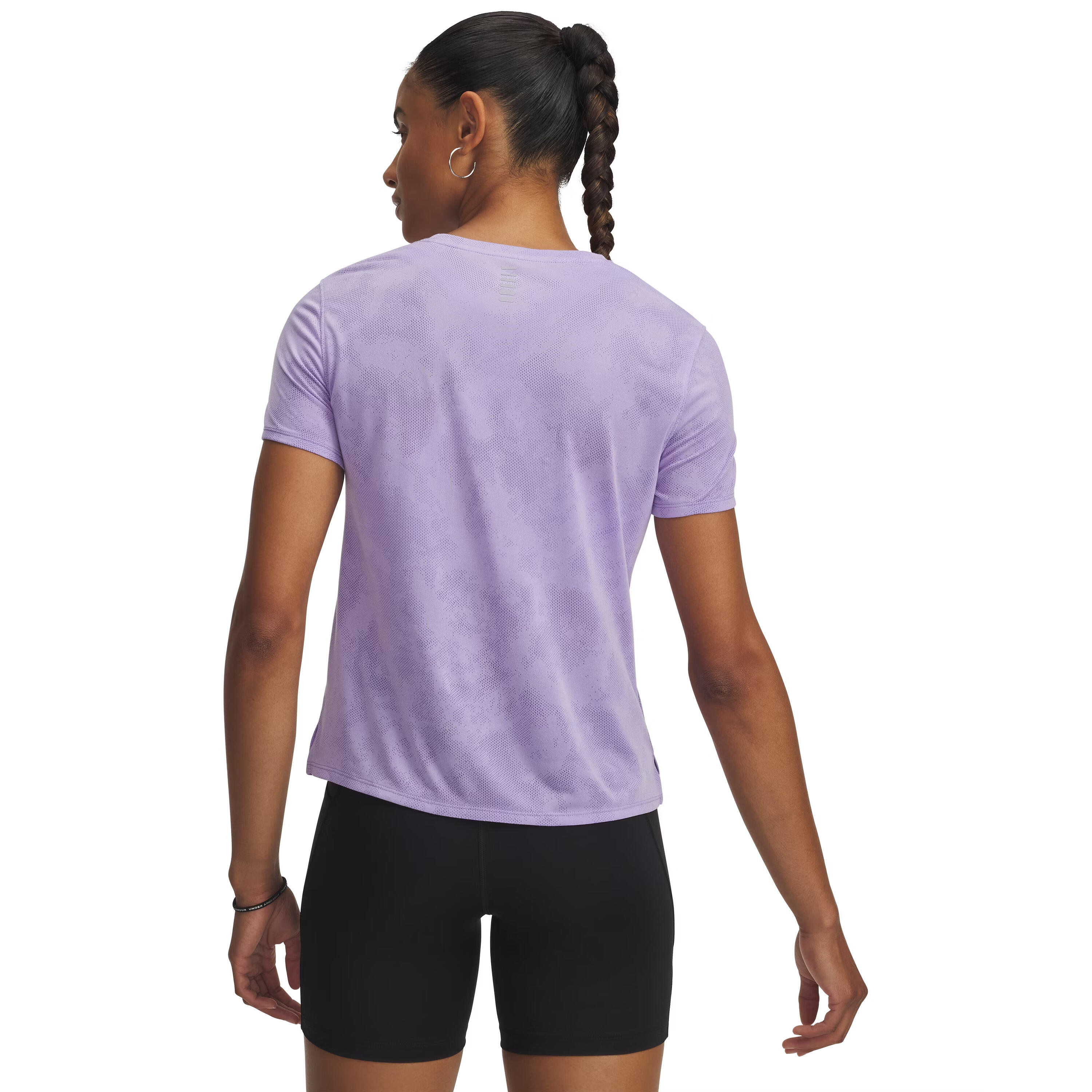T-shirt da donna Under Armour Launch Jacquard 2/3