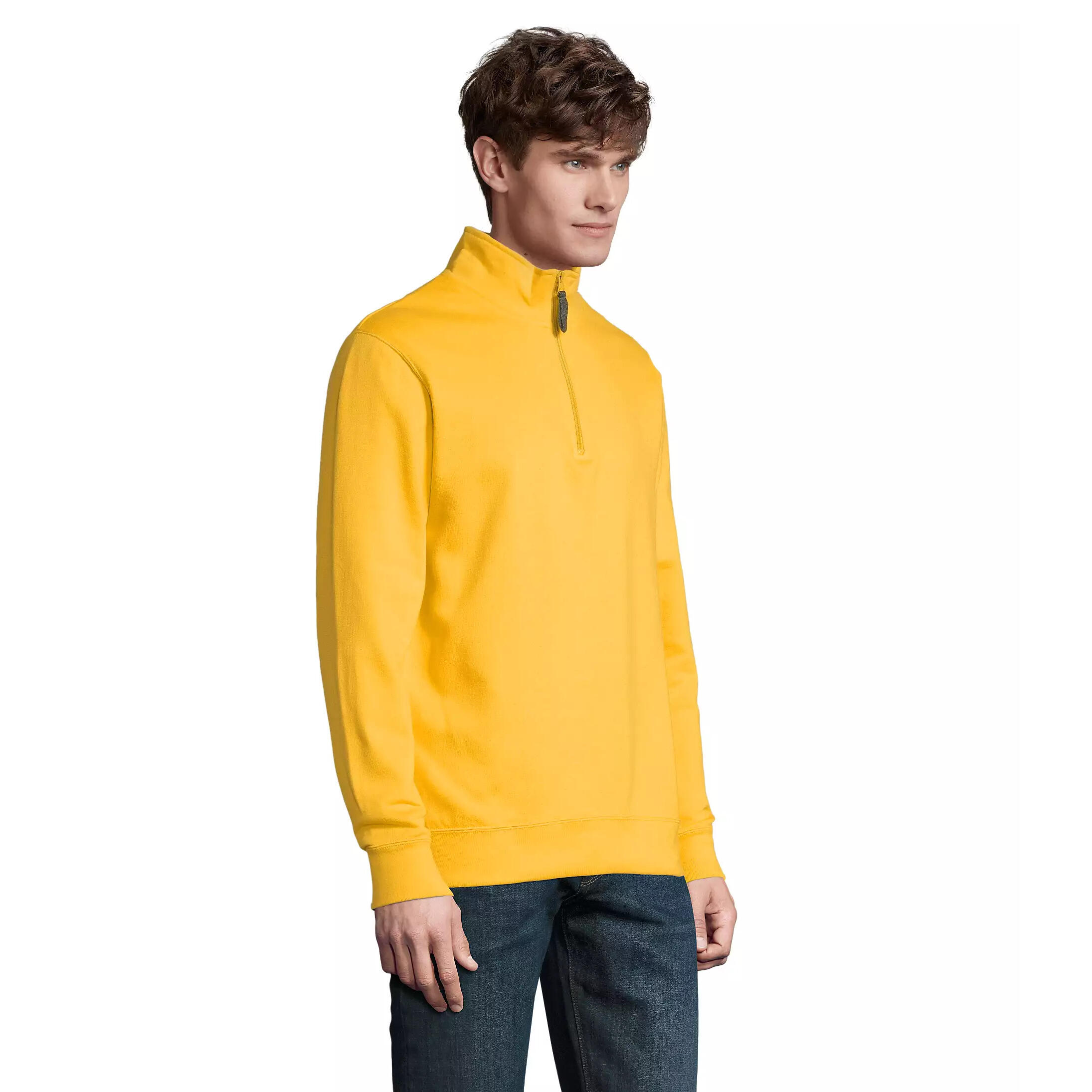 Hochkragen-Sweatshirt mit Reißverschluss Sol's Stan 3/3