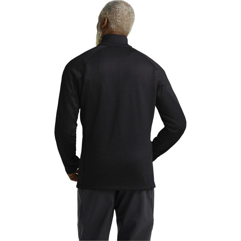 Bluza de drumeție pentru bărbați Jack Wolfskin Peak District cu fermoar complet