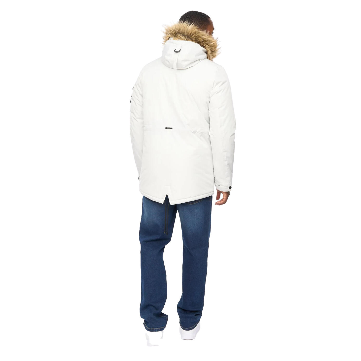 Parka Uomo Crosshatch Parkmoore MVE Putty 2/4
