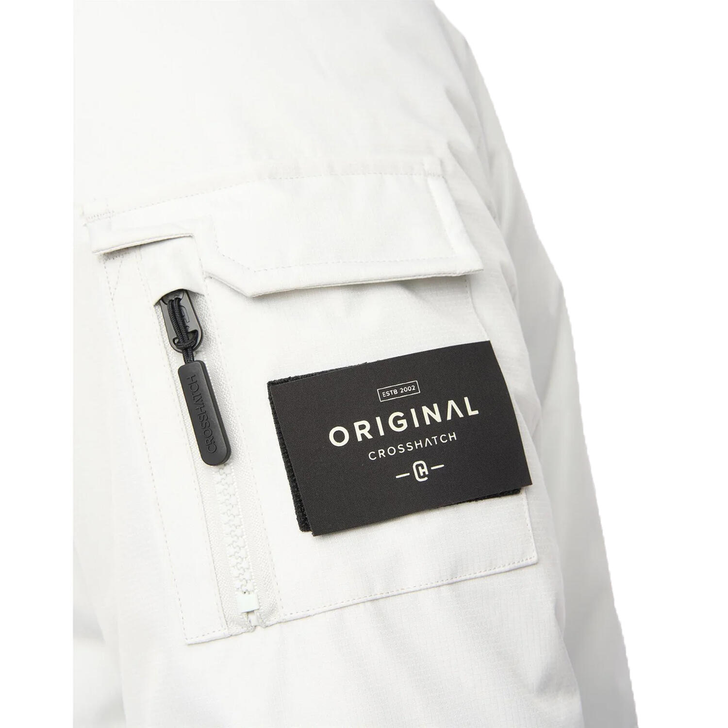 Parka Uomo Crosshatch Parkmoore MVE Putty 4/4