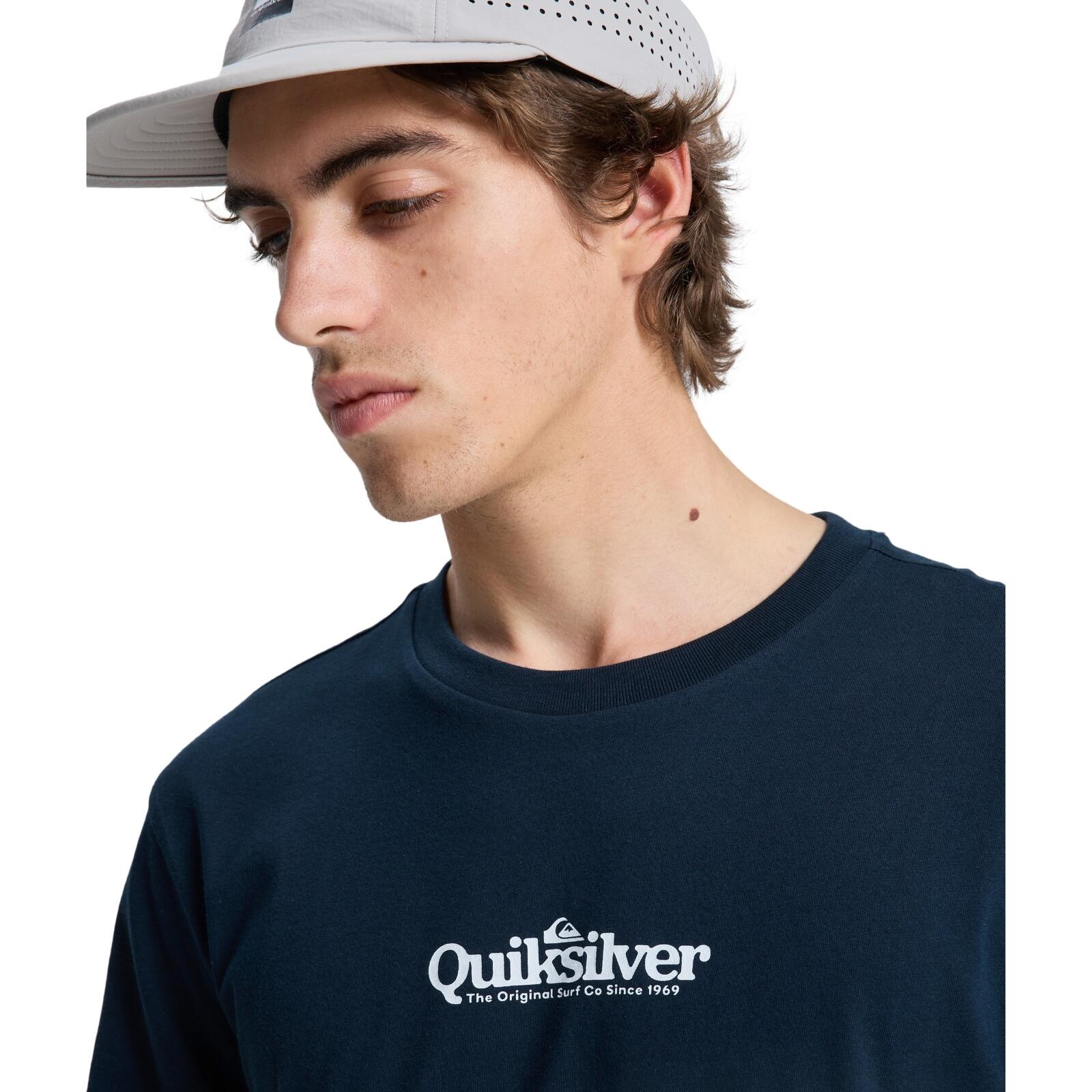 Quiksilver Fineline T-Shirt-Dark Navy 3/7