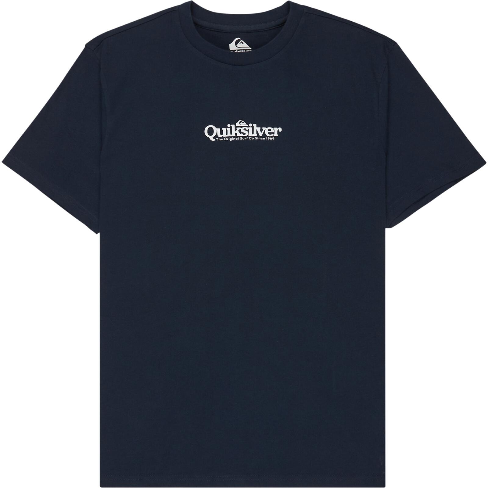 Quiksilver Fineline T-Shirt-Dark Navy 7/7