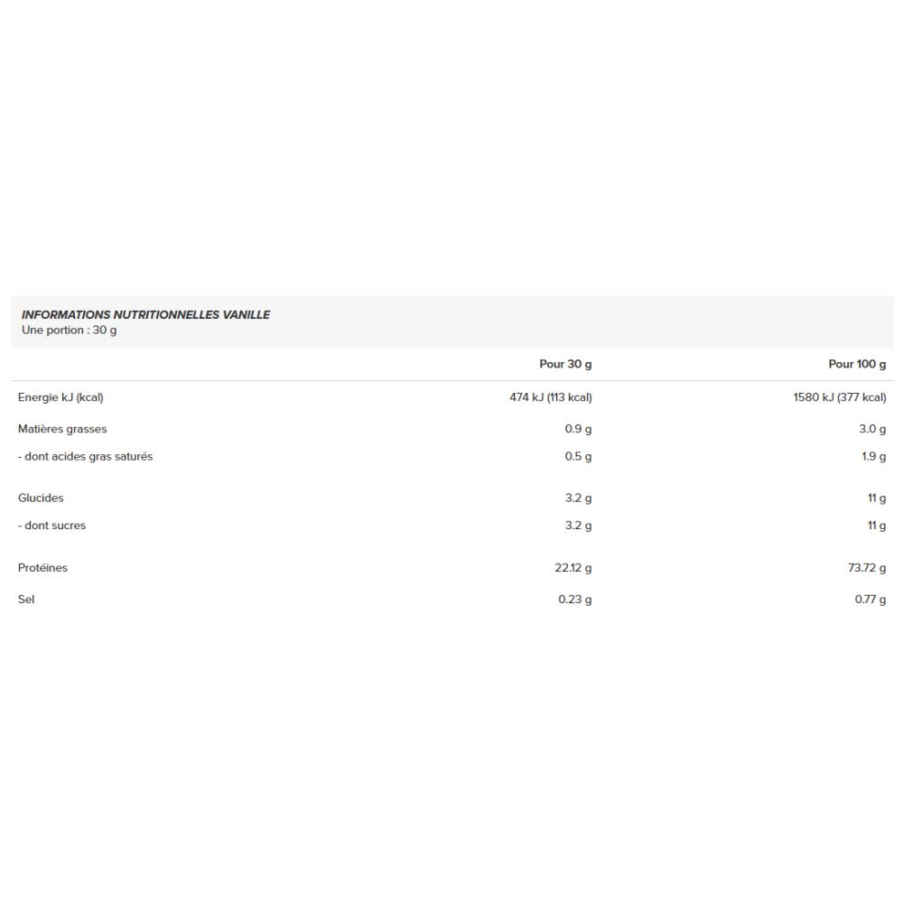 Proteine Whey - Proteine Del Siero Di Latte (900 G) - Vaniglia 2/3