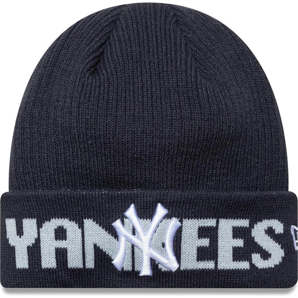 New Era KNIT MEDIUM Beanie-Navy