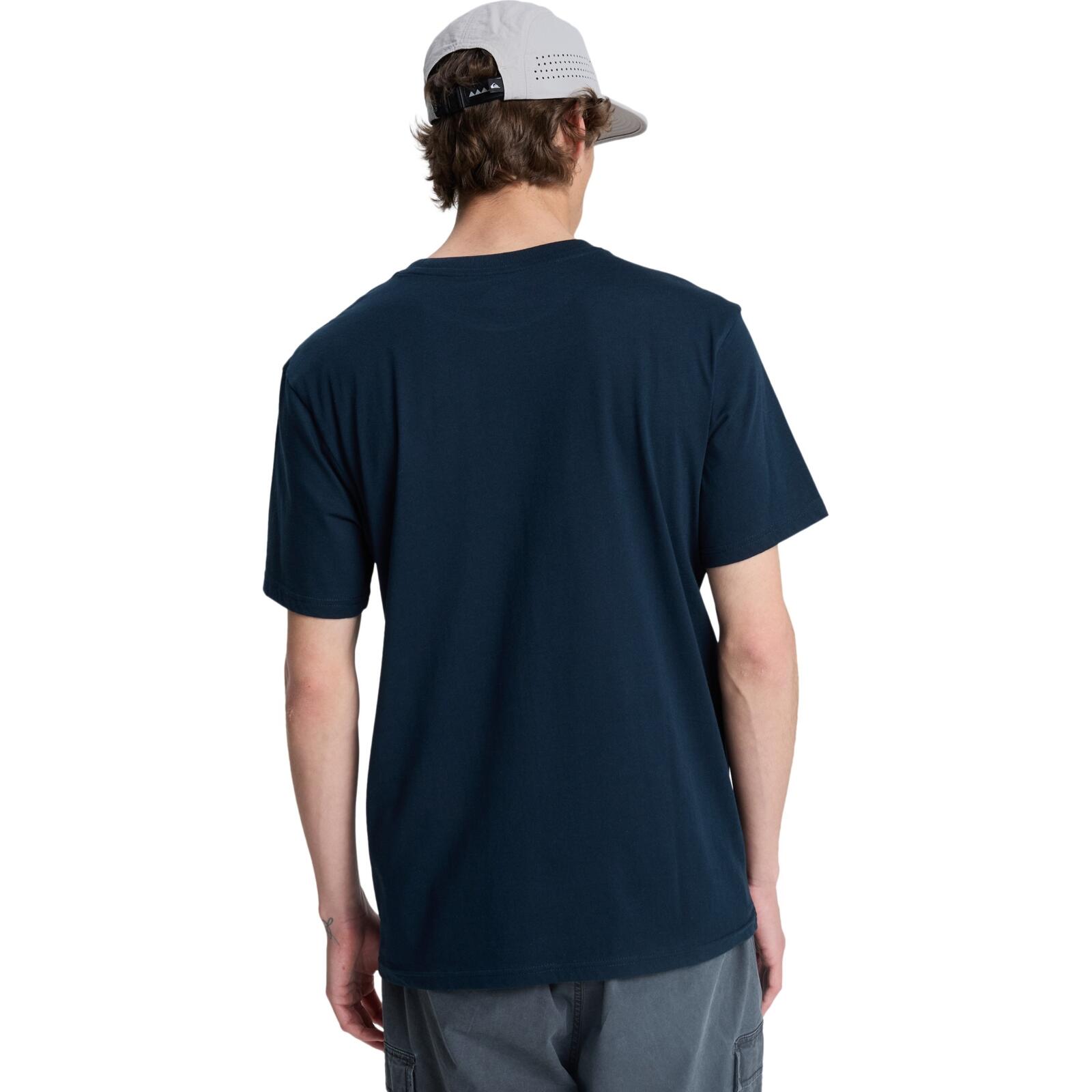 Quiksilver Fineline T-Shirt-Dark Navy 5/7