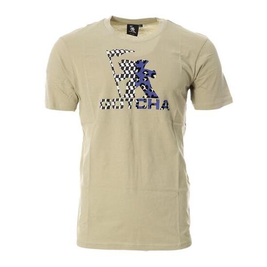 Camiseta Verde de Hombre Gotcha Fishman