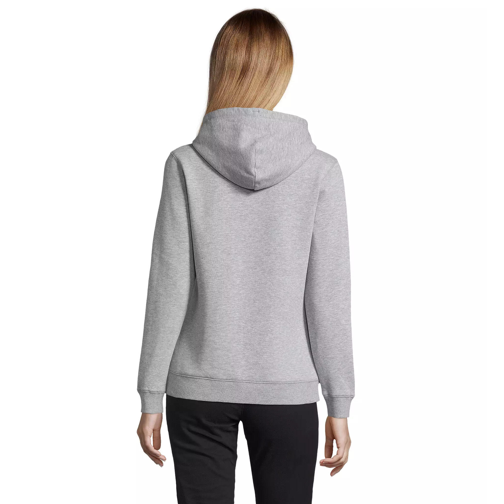 Women's hooded sweatshirt Sol's Spencer 2/3