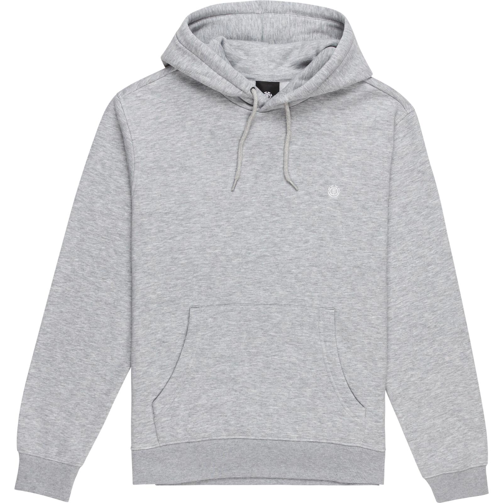 Element Icon Embroidery Hoodie-Mid Grey Heather 6/7
