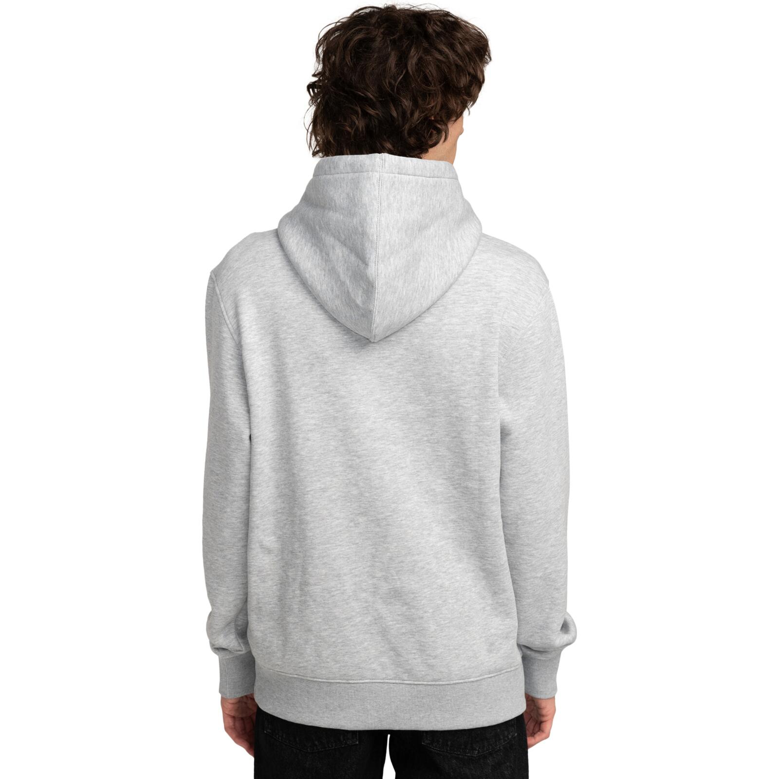 Element Icon Embroidery Hoodie-Mid Grey Heather 2/7