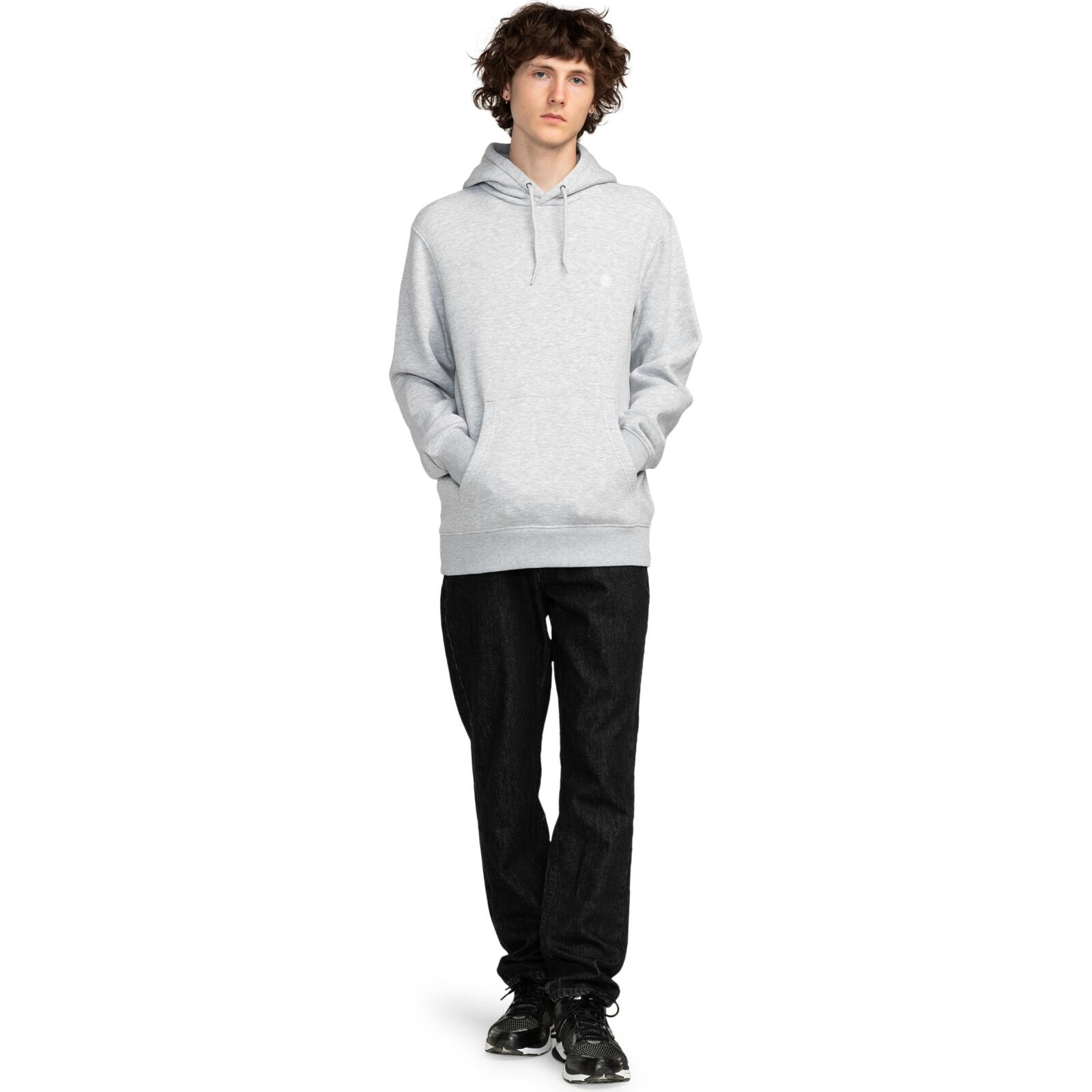 Element Icon Embroidery Hoodie-Mid Grey Heather 5/7