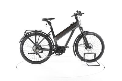 Tweedehands - qwic atlas derailleur trekking e-bike - zeer goed