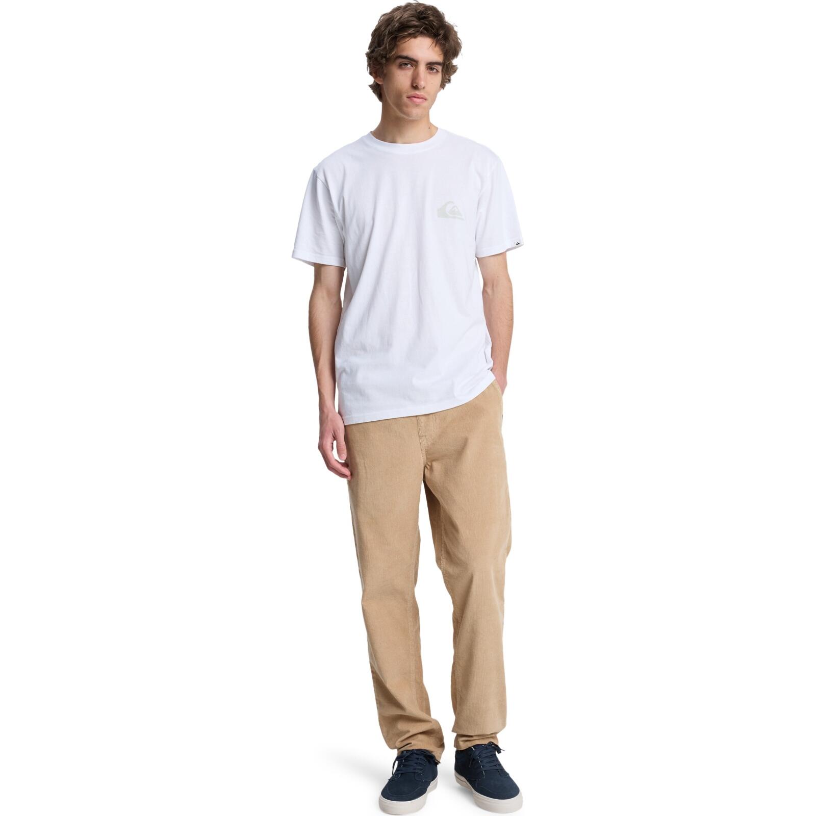T-shirt à manches courtes EV MINI LOGO Blanc Homme 5/7