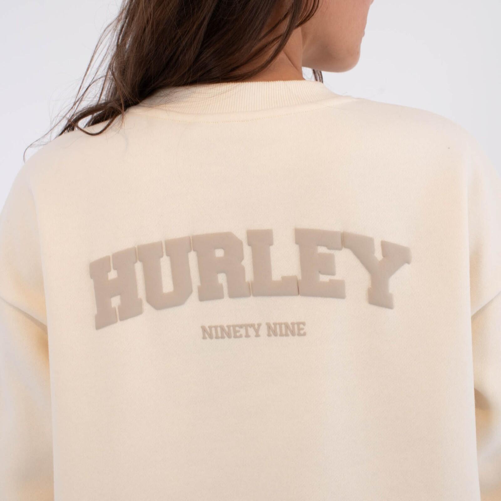 Hurley Stadium Sweatshirt-Pearl Ivory 3/5