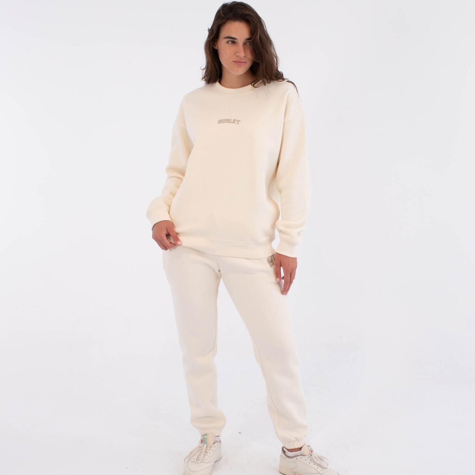 Hurley Stadium Sweatshirt-Pearl Ivory 5/5