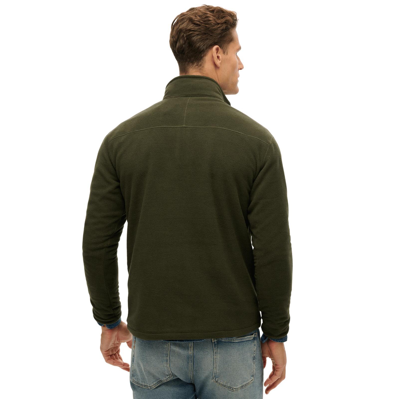 Fleece Superdry Fleece Verde Oliva 2/5