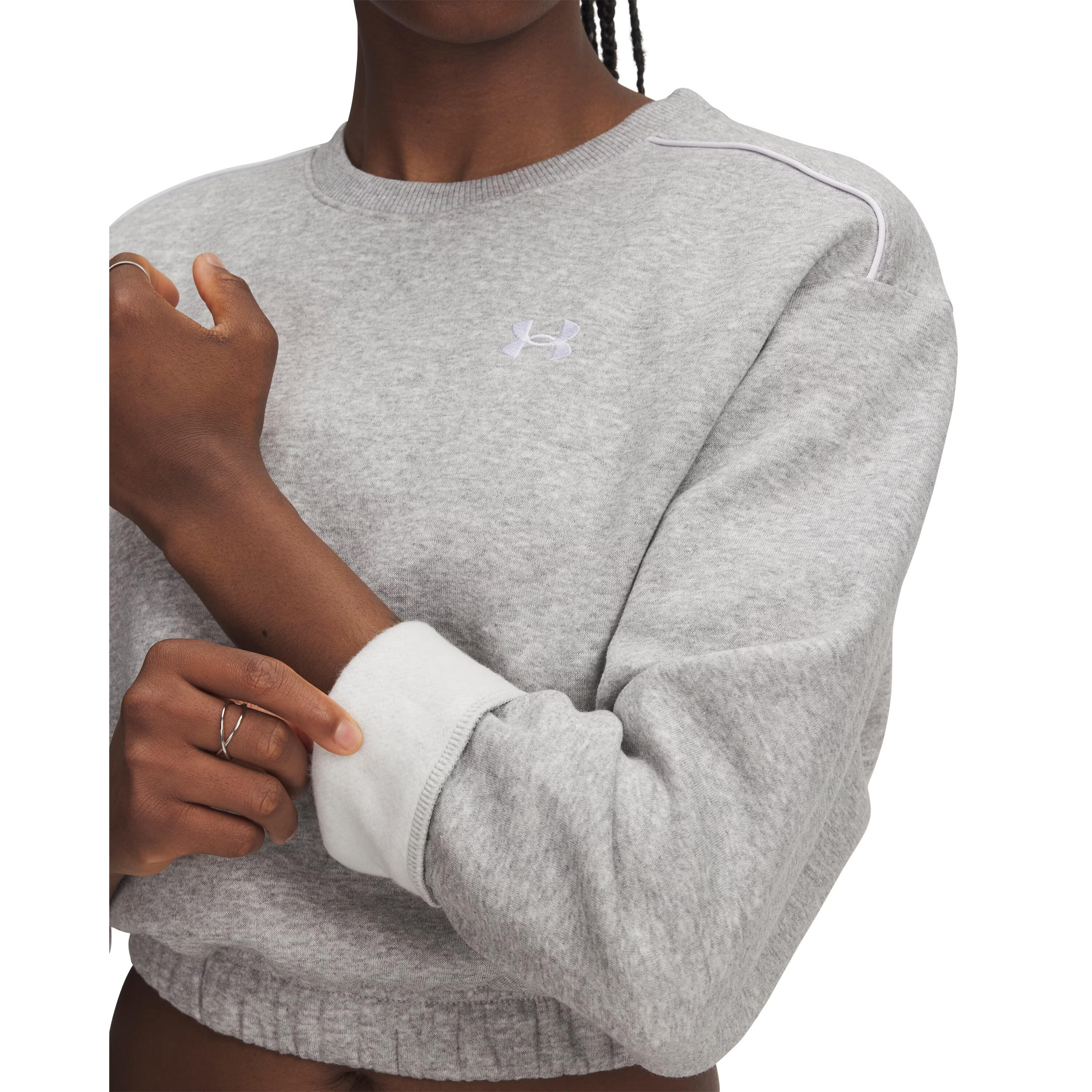 Sweatshirt femme Under Armour Rival Piped 3/3