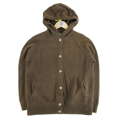 Seconda Mano - Maglione cardigan marrone da donna - Stato buono