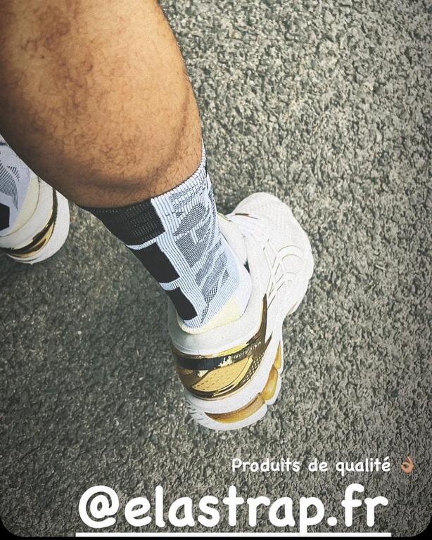 Calze sportive alte bianche - Tecnica e performance - Multisport 5/7