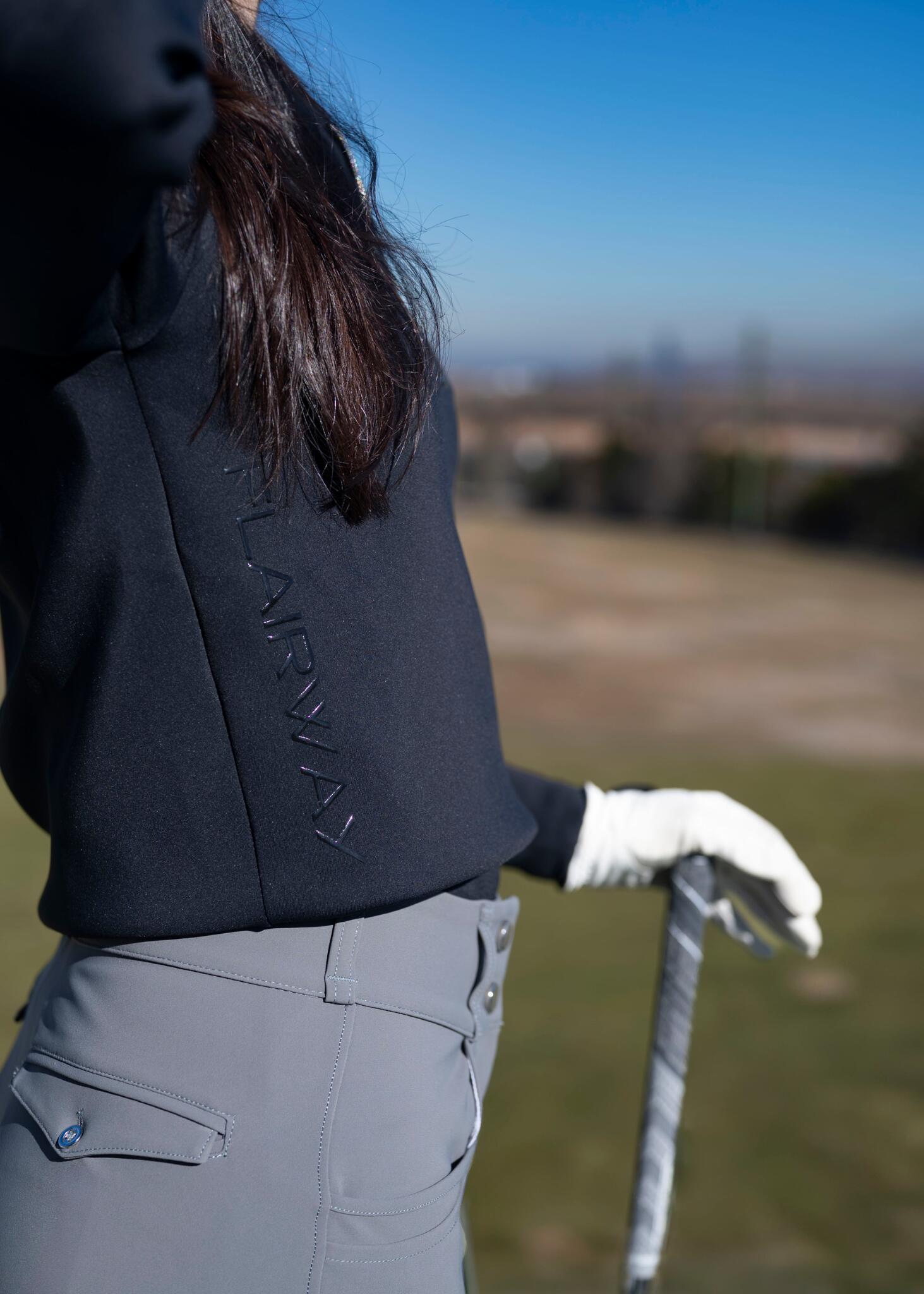 winley dames golftrui – Zacht, stretchy, quick-dry half-zip 2/4