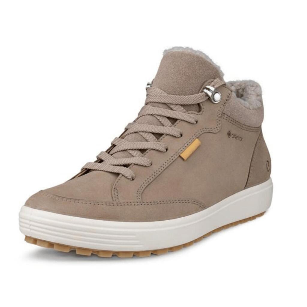 ECCO Soft 7 Tred Boots-Taupe