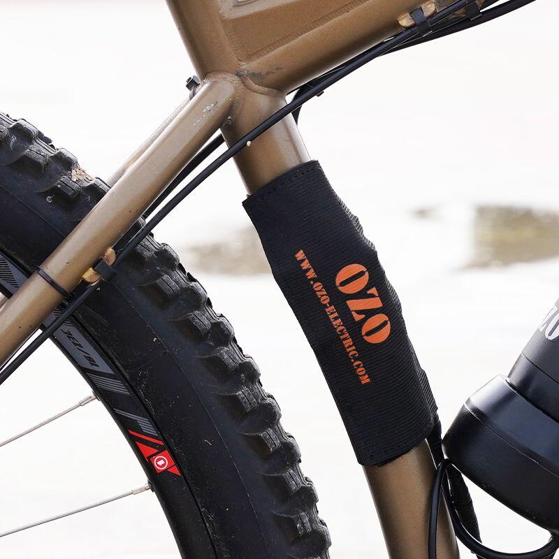Protège base vélo extensible en néoprène – Fixation Velcro, compatible majorité 2/3