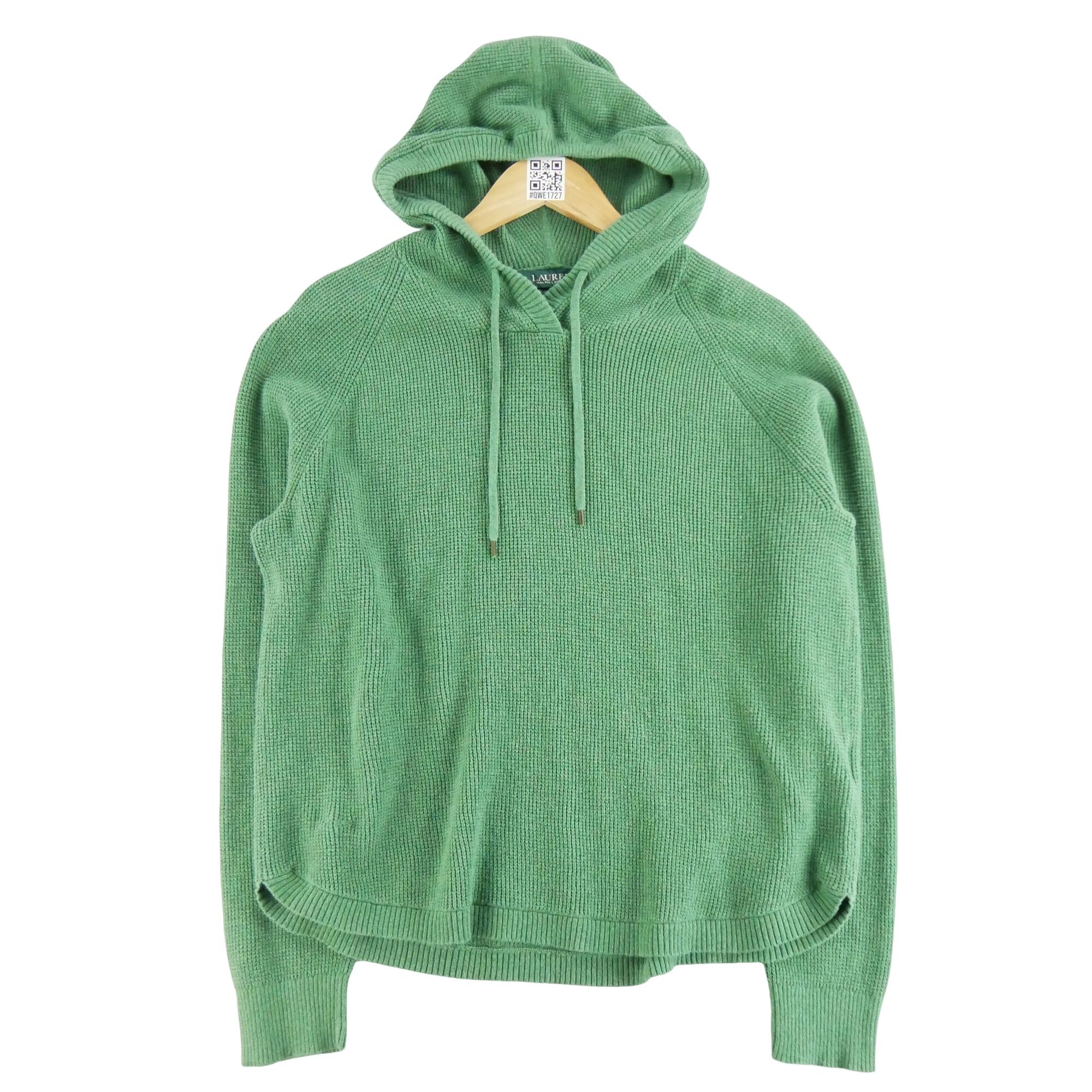 RALPH LAUREN Reconditionné - Pull Femme Vert - Bon État