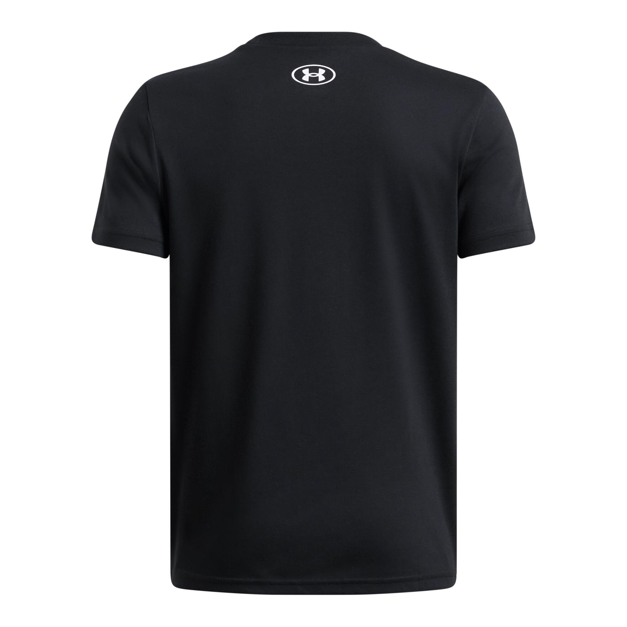 T-shirt de criança Under Armour Logo Wordmark 2/2