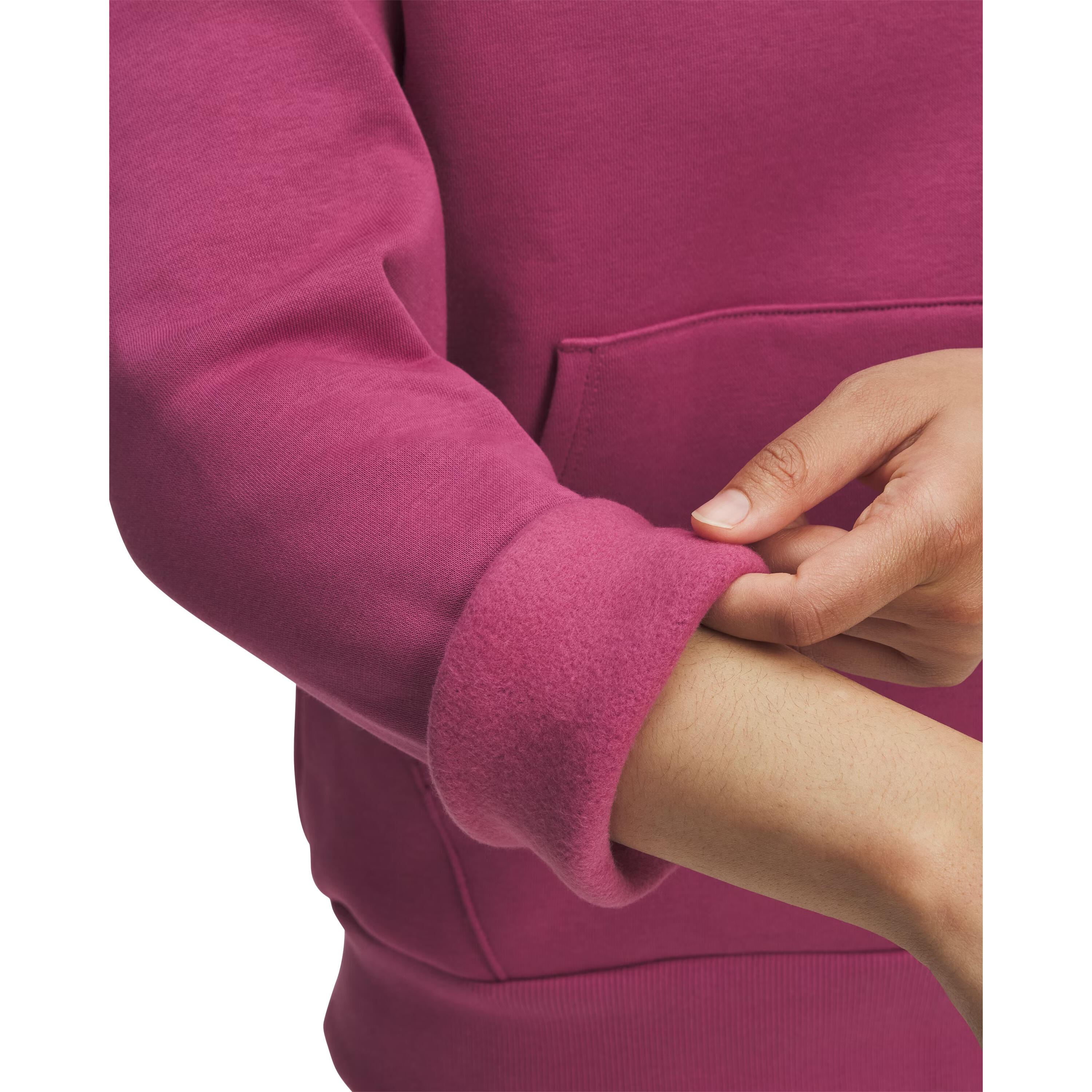 Sweatshirt à capuche femme Under Armour Rival Fleece Shimmer 3/3