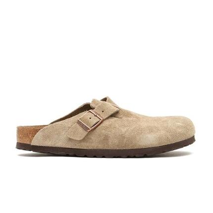 Clogs Damen Birkenstock Boston Leve Beige
