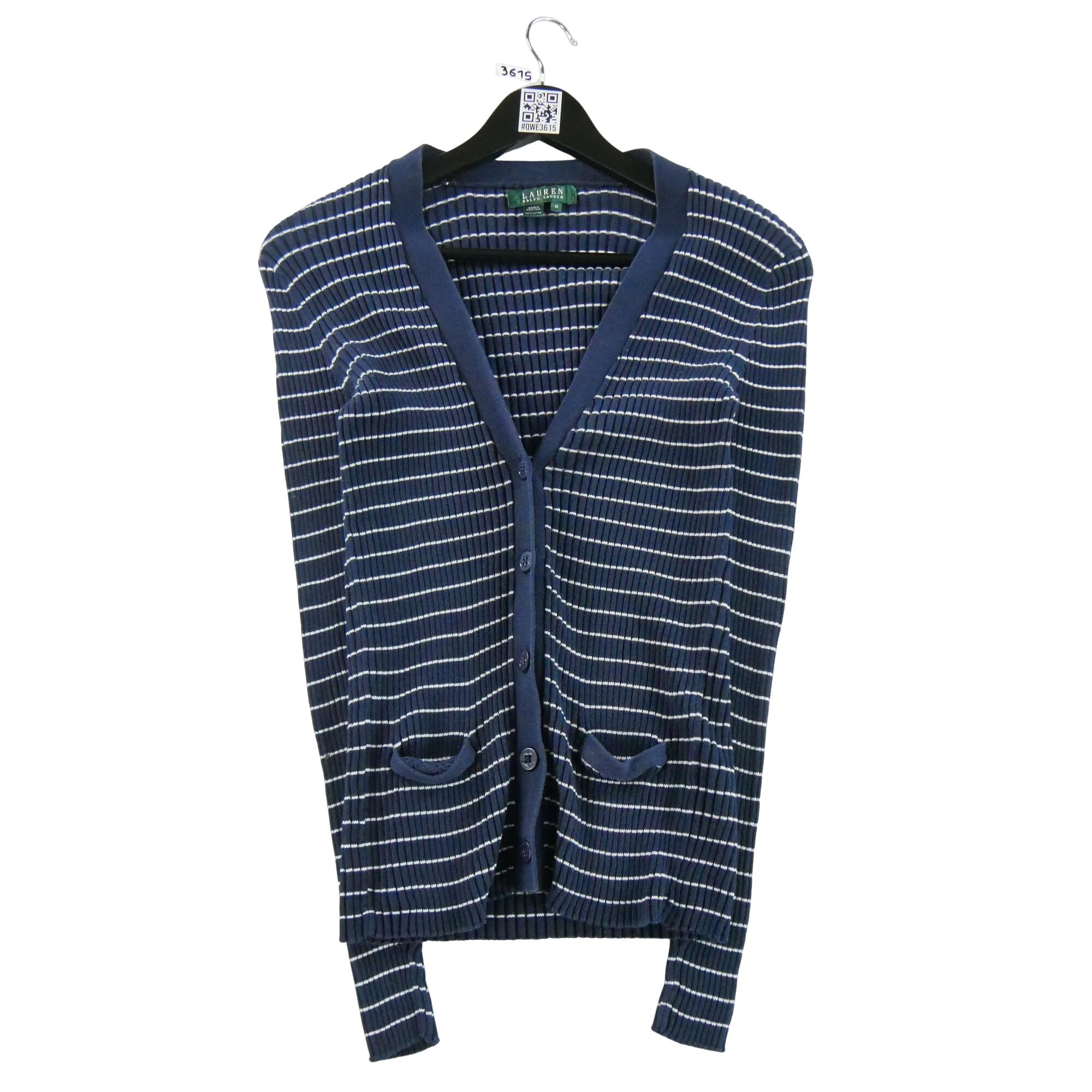 RALPH LAUREN Reconditionné - Pull Femme cardigan Marine - Excellent