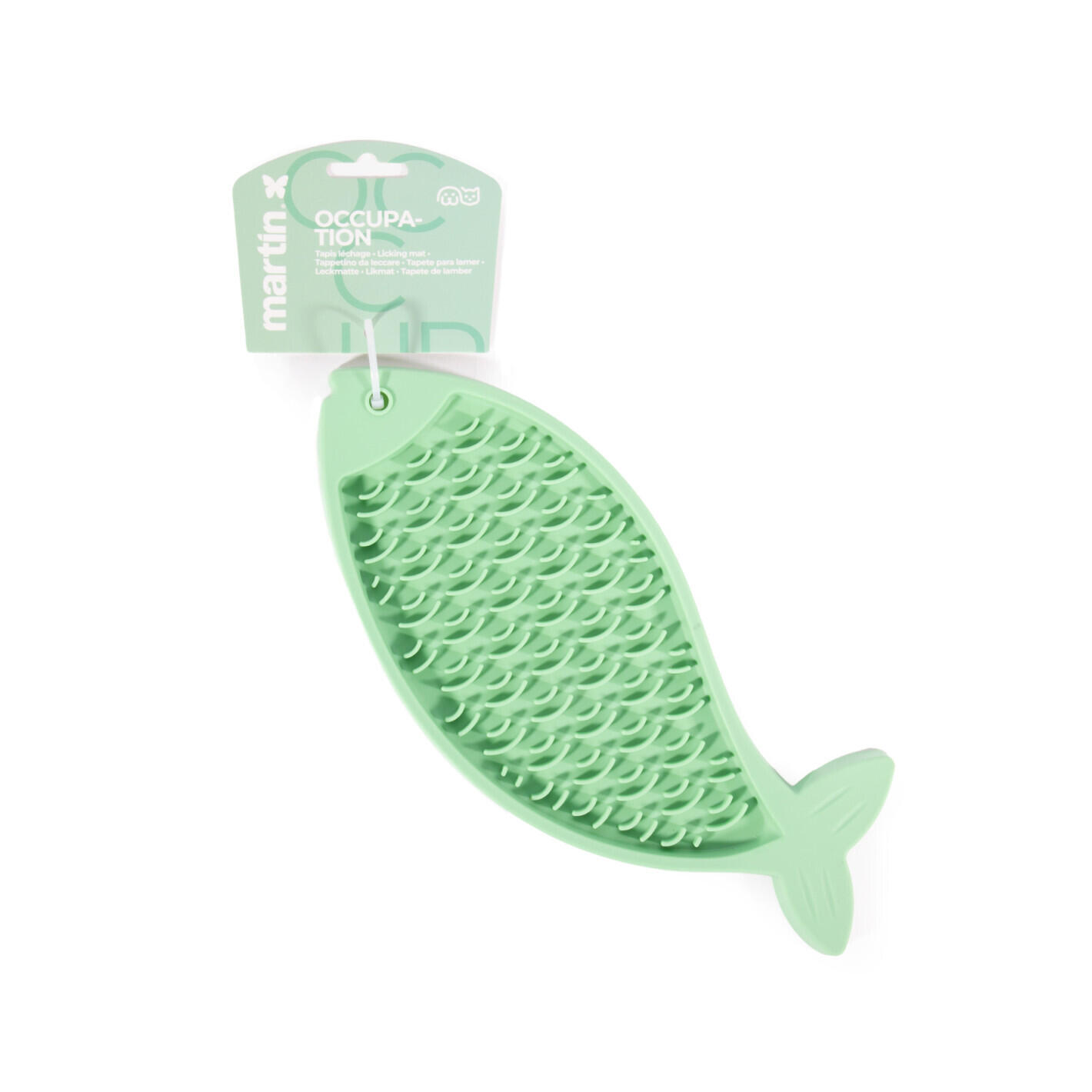 Tapis de léchage poisson silicone Martin Sellier 3/4