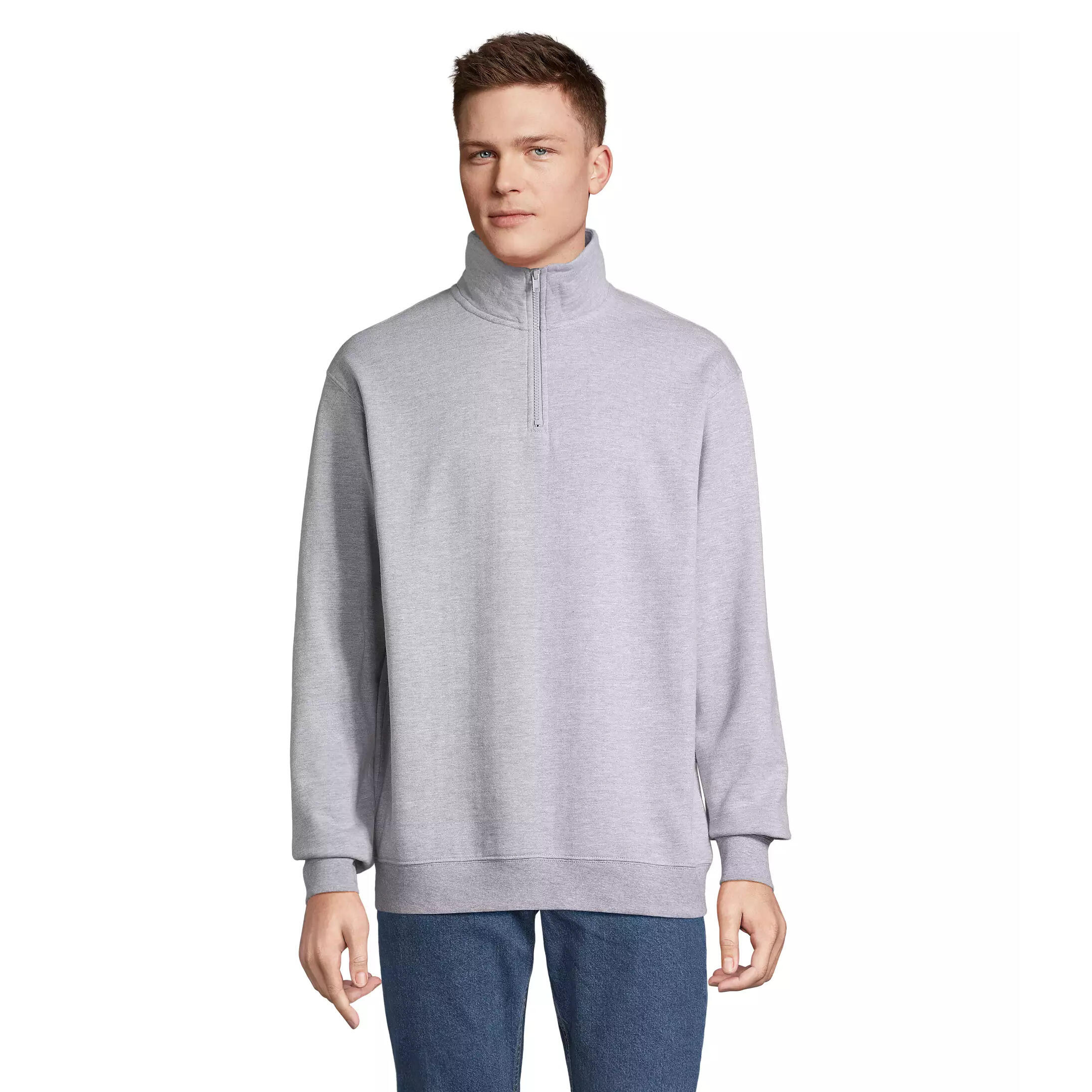 SOL'S 1/4 zip high collar sweatshirt Sol's Conrad