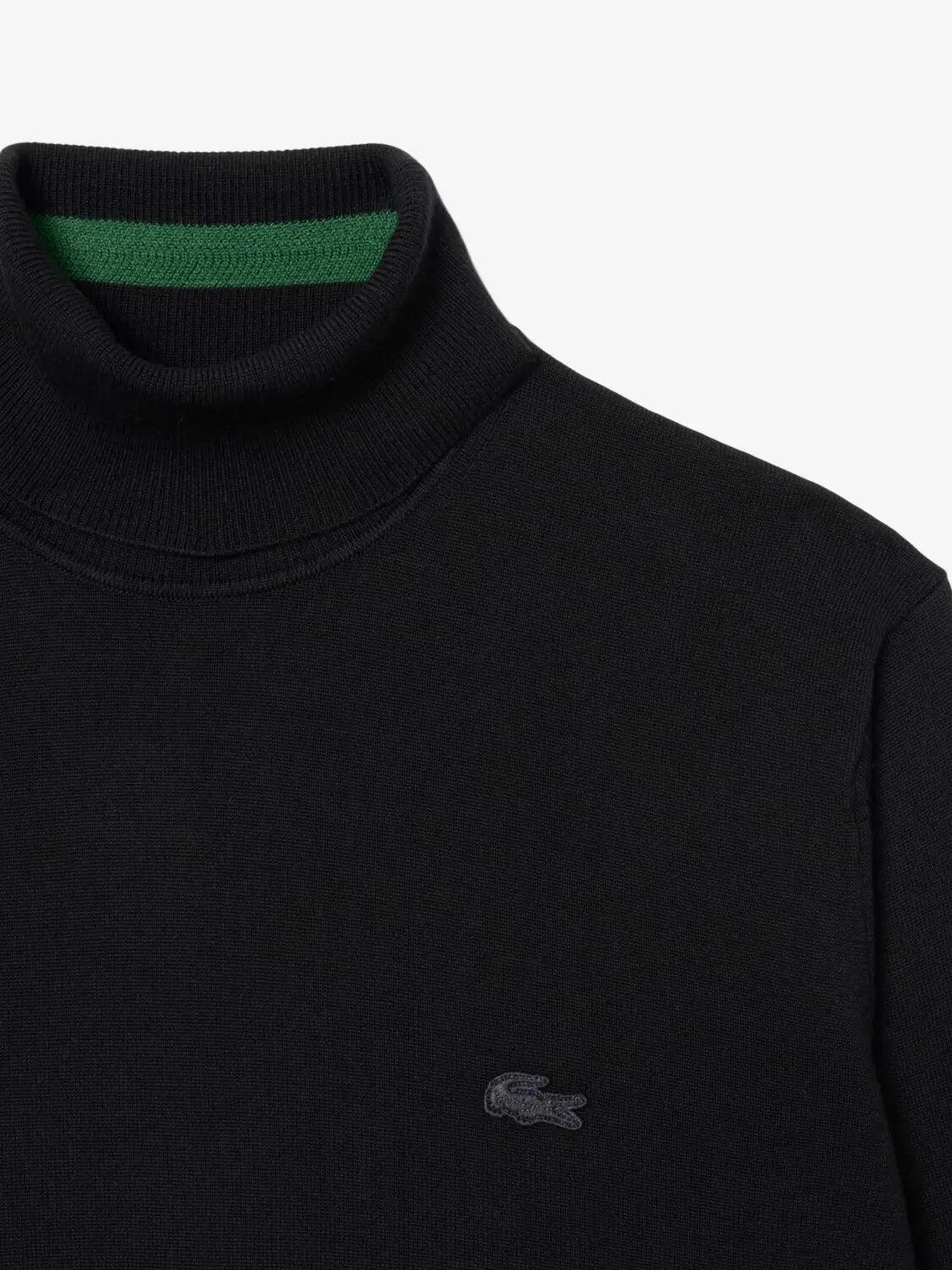 Pull col roulé Lacoste en laine - Homme 4/6