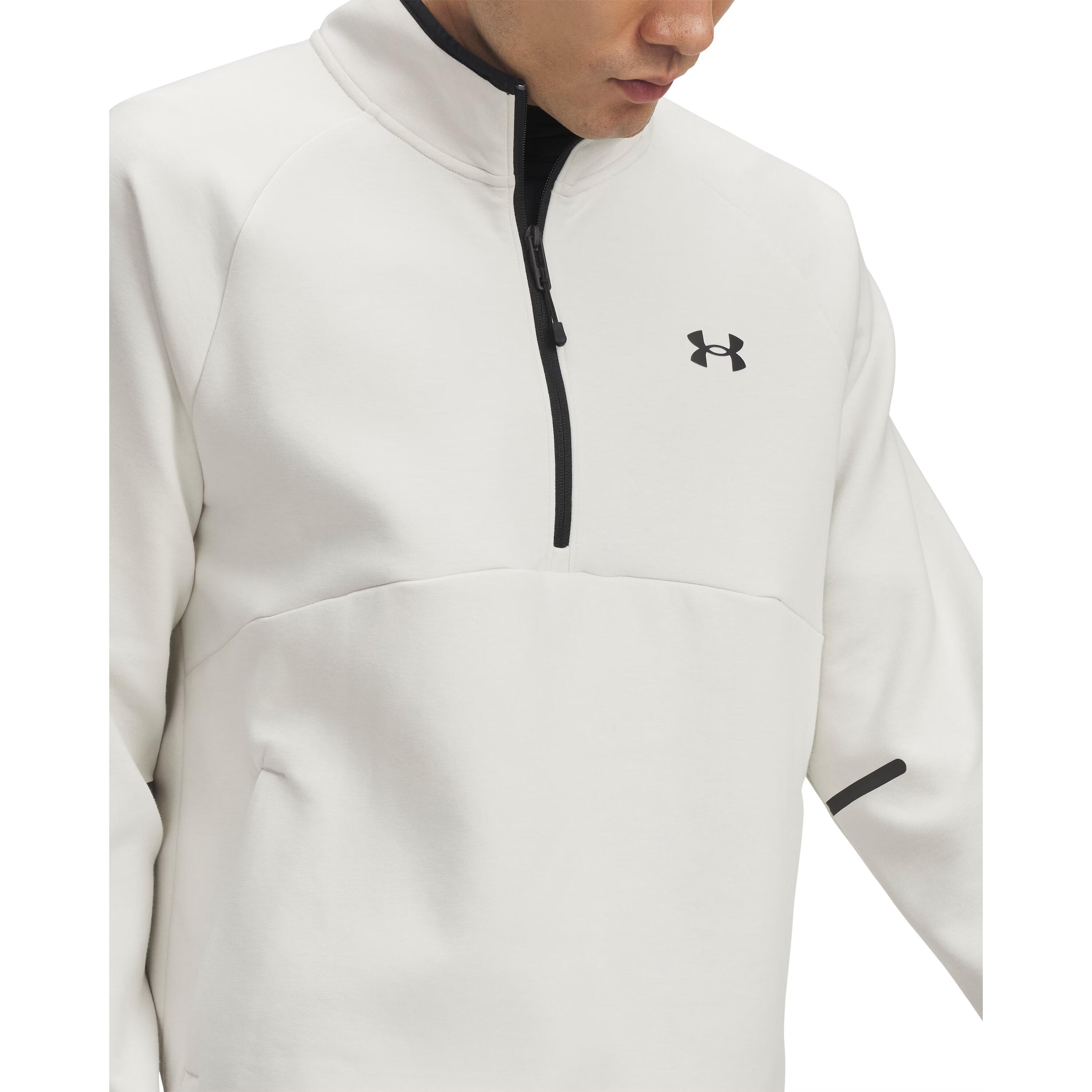 Sweatshirt mit 1/2 Reißverschluss und Kängurutasche Under Armour Unstoppable Fle 3/3