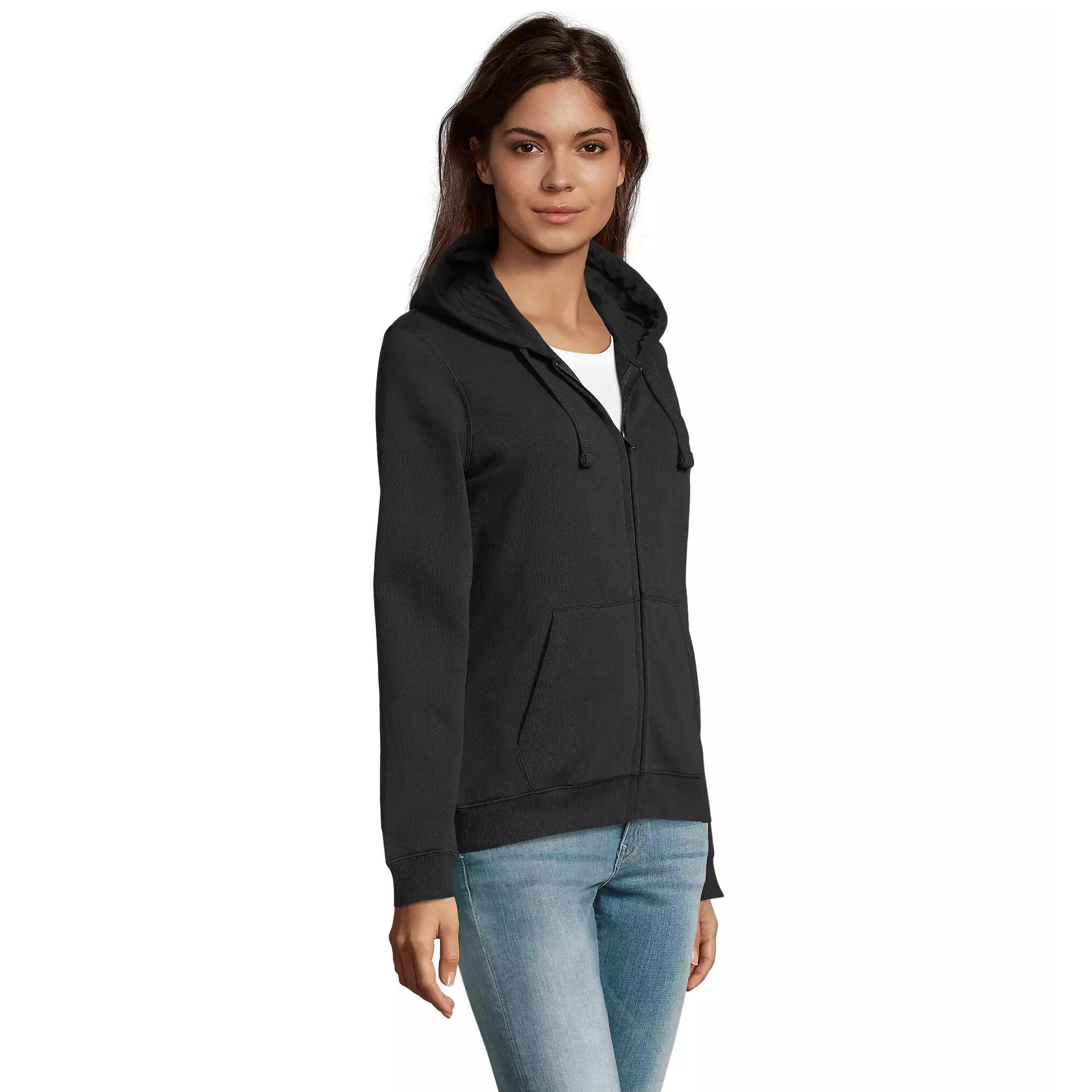 Sweatshirt mit Reißverschluss, Damen Sol's Spike 3/3