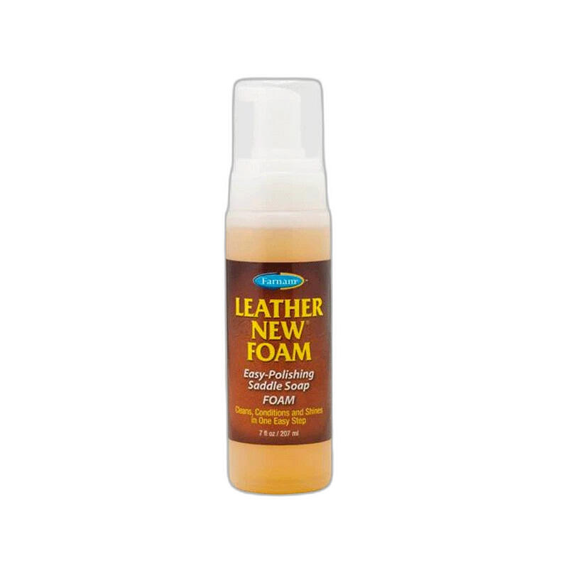 Soap for leather riding Farnam Leather New Foam 207 ml
